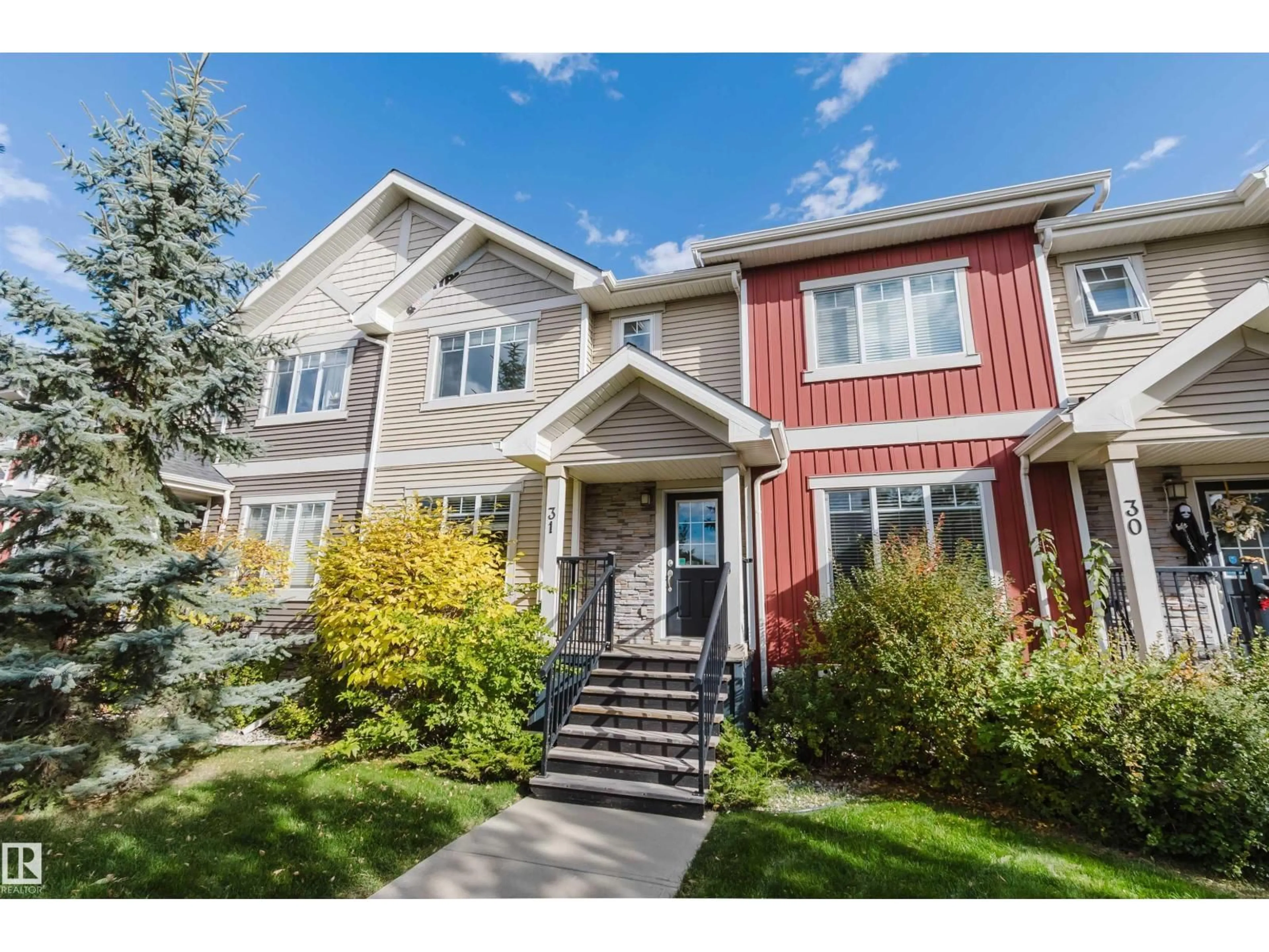 Home with vinyl exterior material, street for #31 - 7289 SOUTH TERWILLEGAR DR, Edmonton Alberta T6R0N5