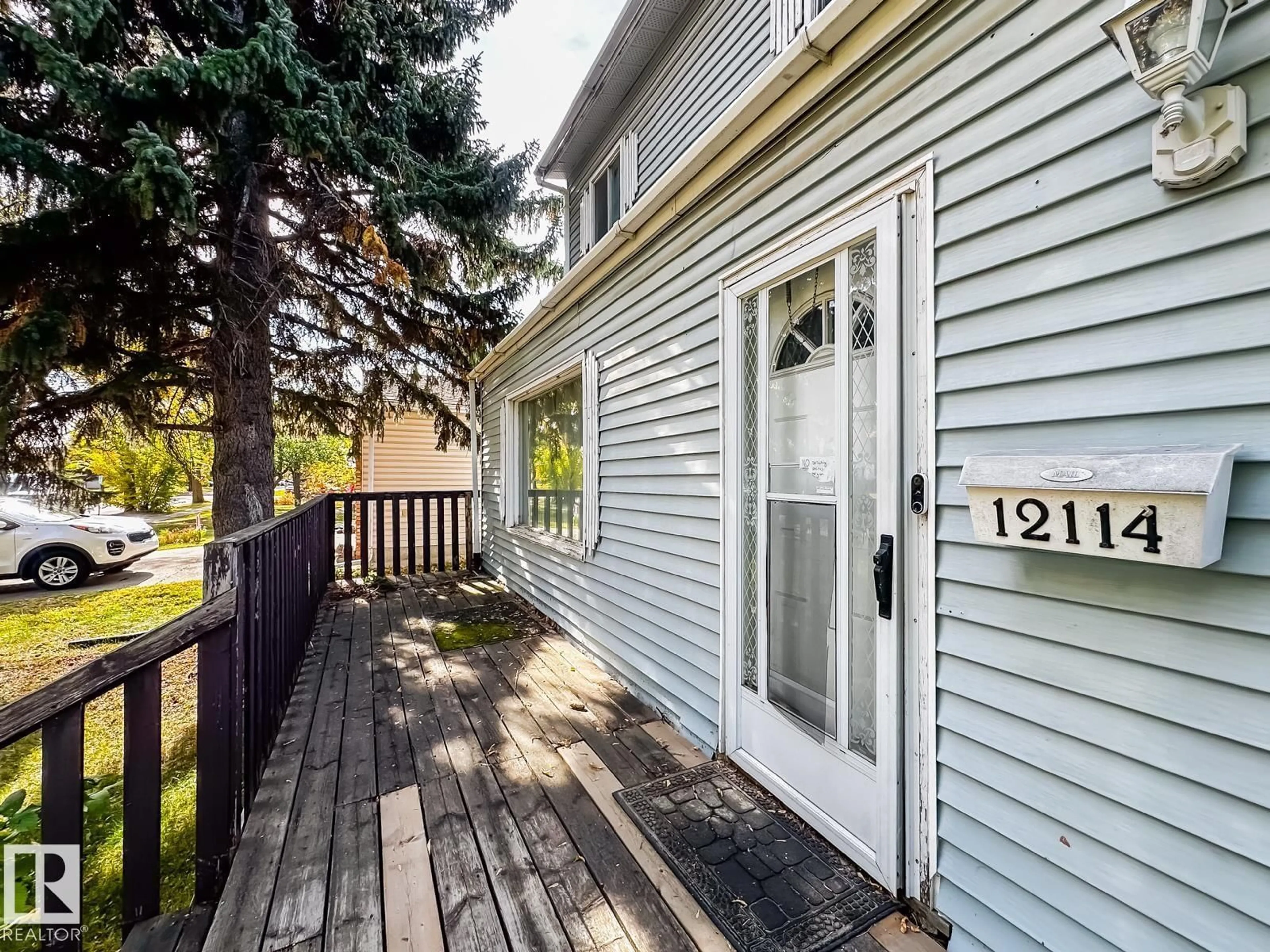 Home with vinyl exterior material, street for NW - 12114 106 ST, Edmonton Alberta T5G2R8