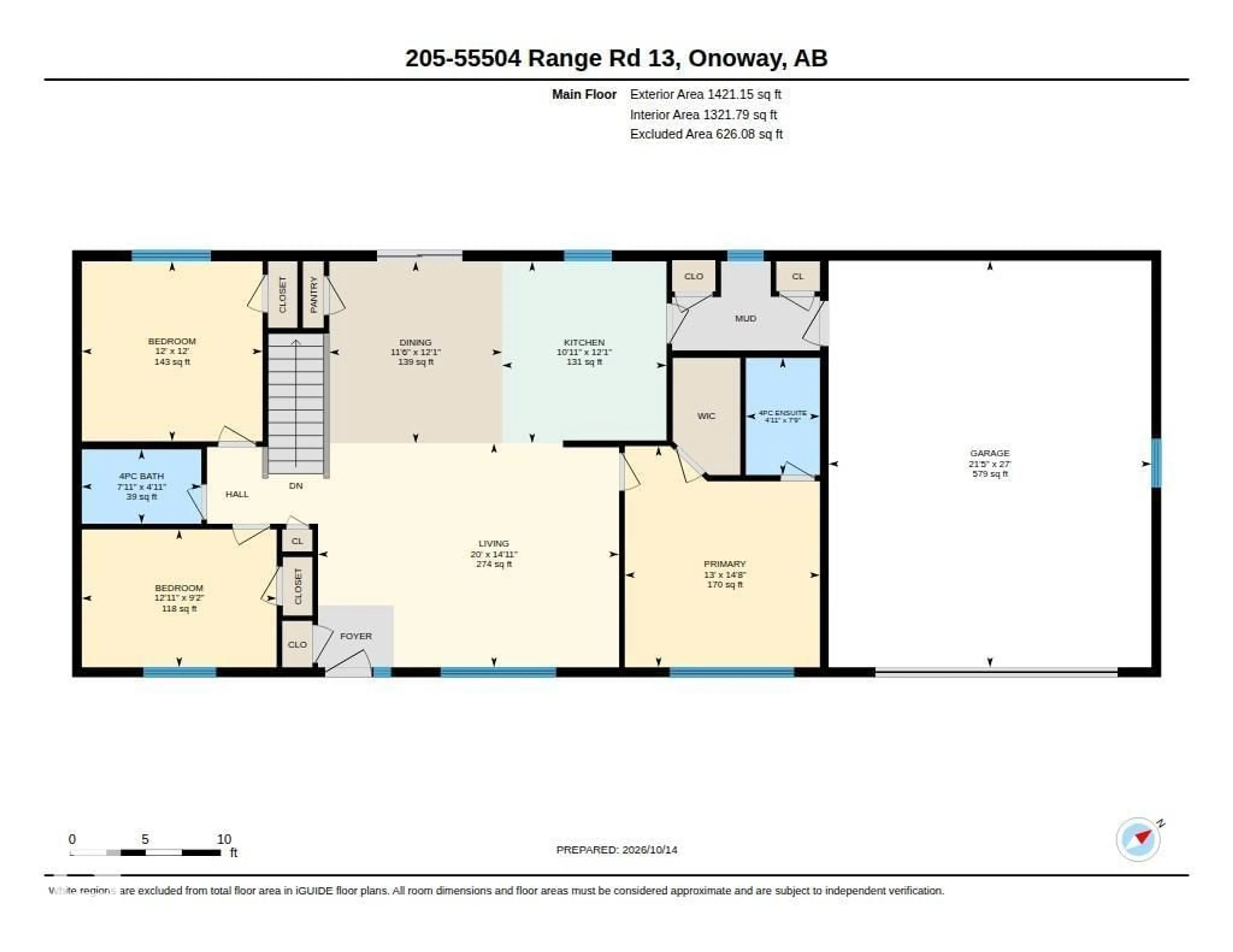 Floor plan for 205 55504 RANGE 13 RD, Rural Lac Ste. Anne County Alberta T0E1V5