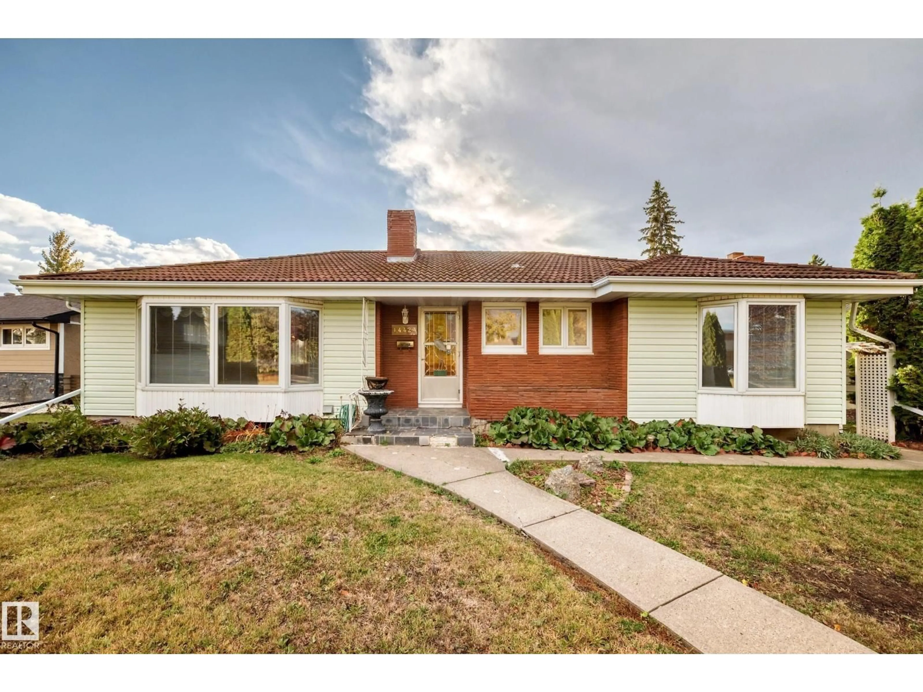 Home with brick exterior material, street for NW - 14423 96 AV, Edmonton Alberta T5N0C6