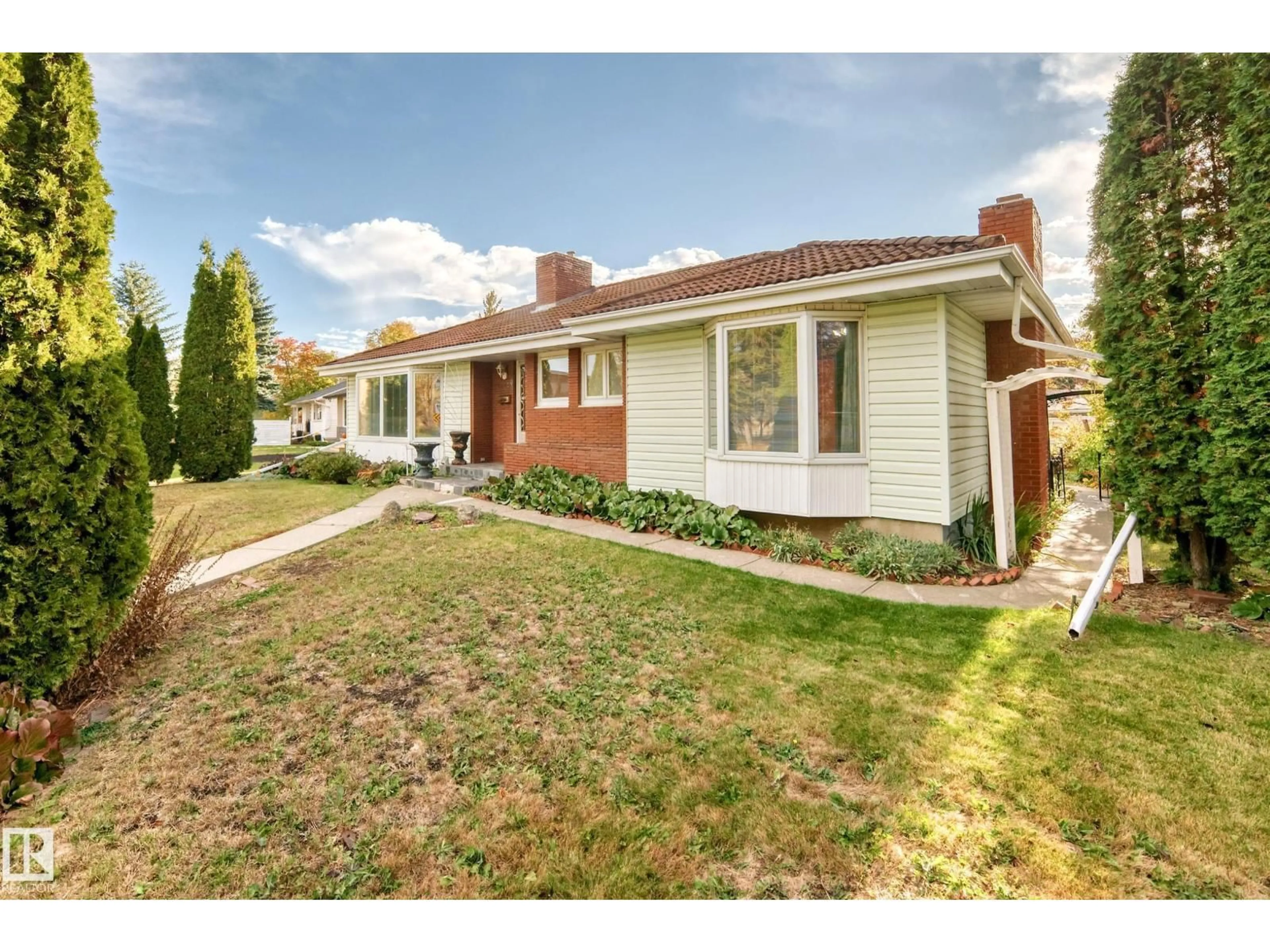 Home with brick exterior material, street for NW - 14423 96 AV, Edmonton Alberta T5N0C6