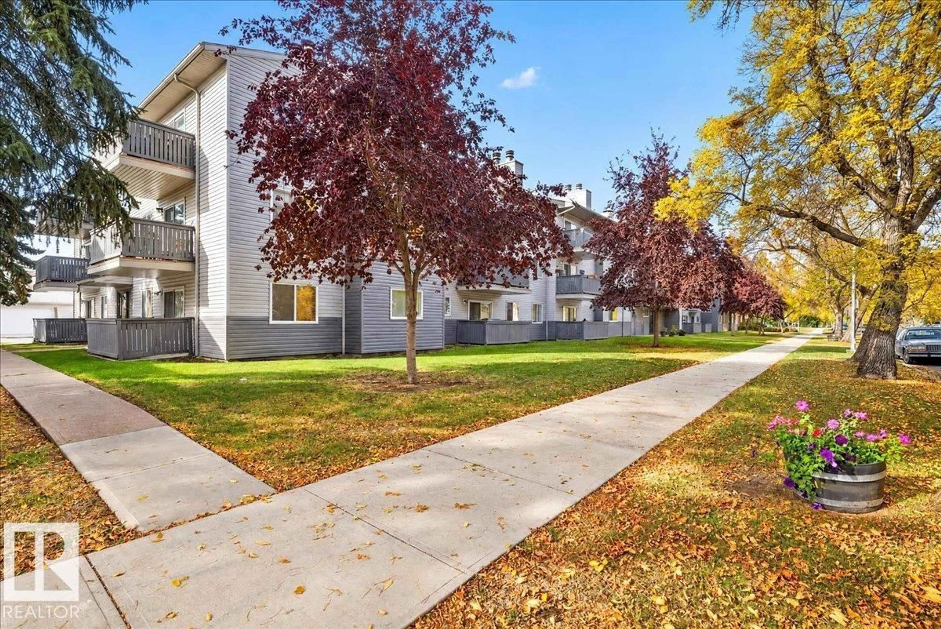 Patio, street for 206 - 10838 108 ST, Edmonton Alberta T5H3A6
