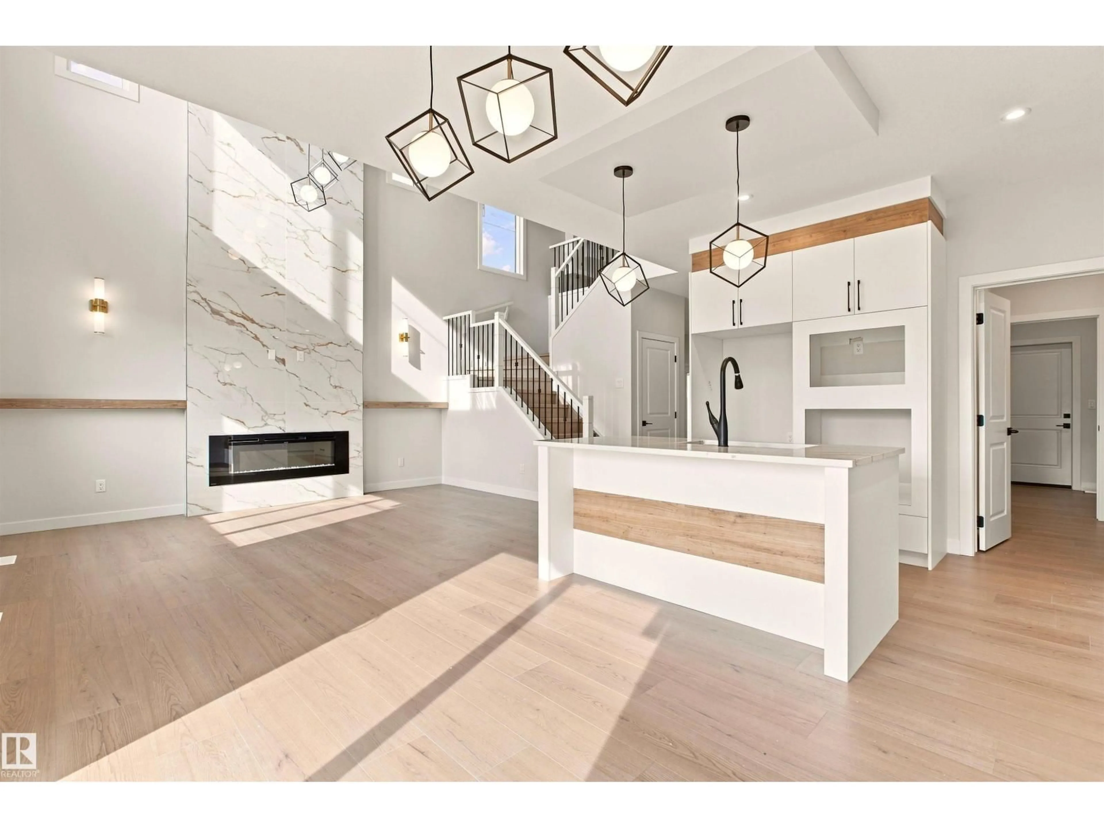 Open concept kitchen, unknown for 10406 104 ST, Morinville Alberta T8R0C9
