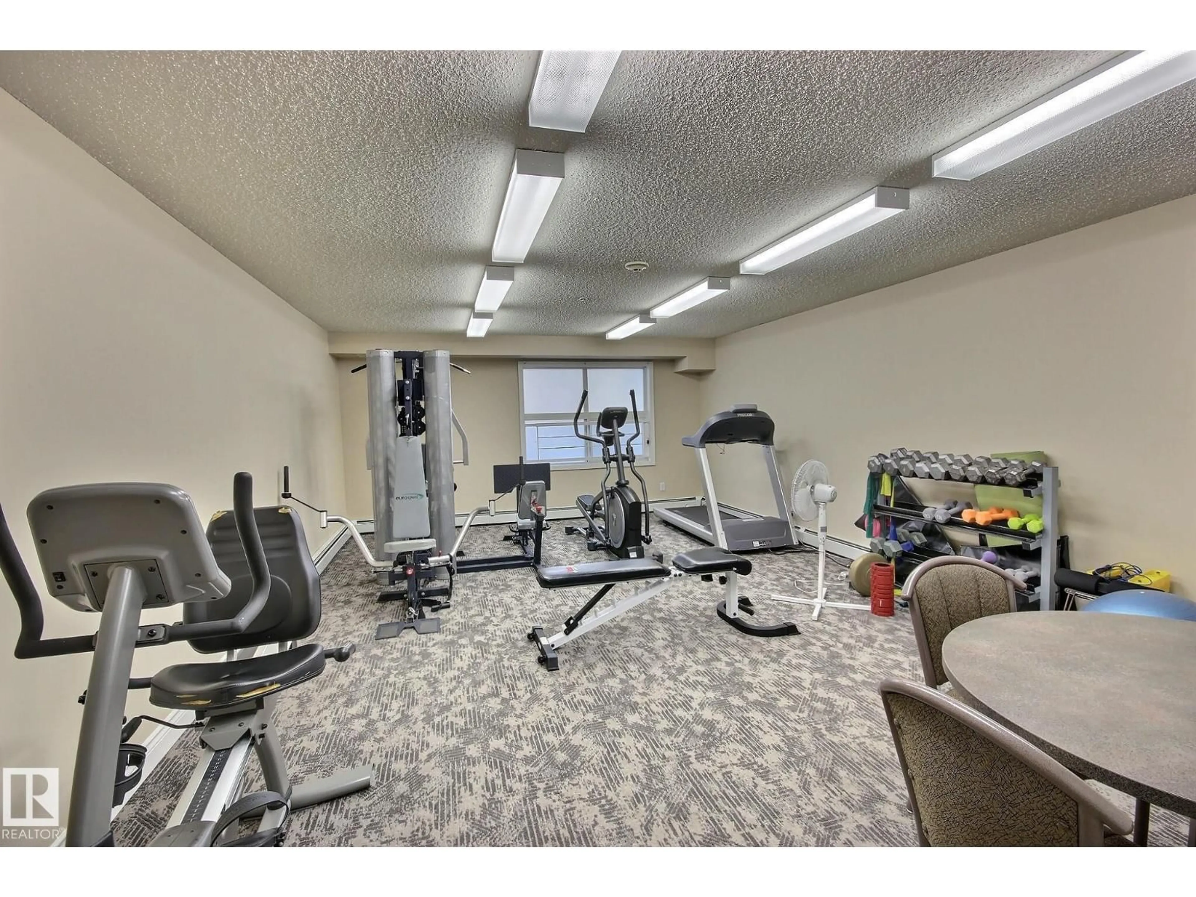 Gym or fitness room for 218 12838 65 ST NW, Edmonton Alberta T5A5H3