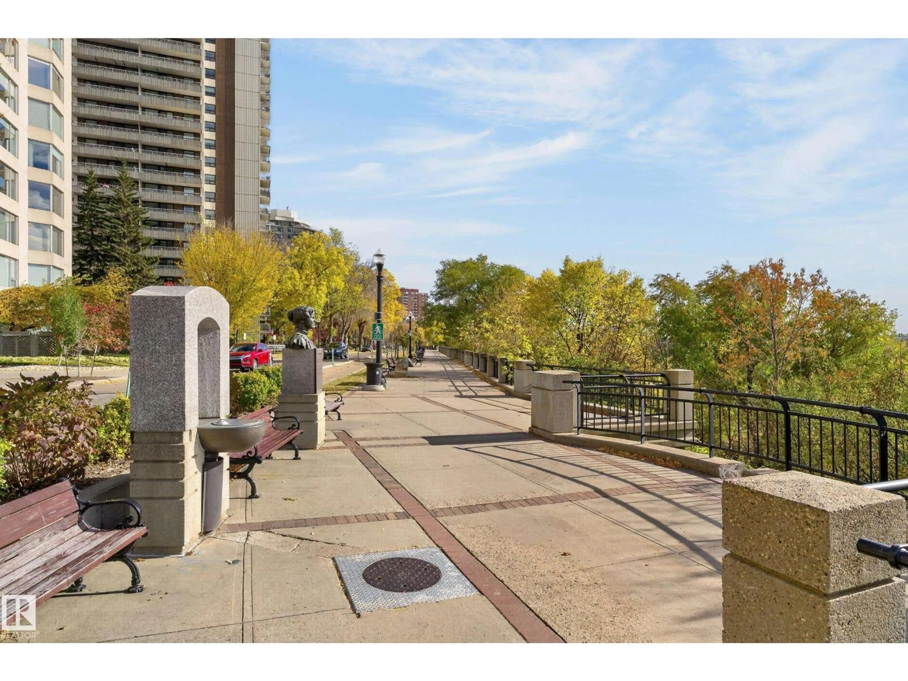 Patio, street for 11933 - 505 JASPER AV, Edmonton Alberta T5K0P1