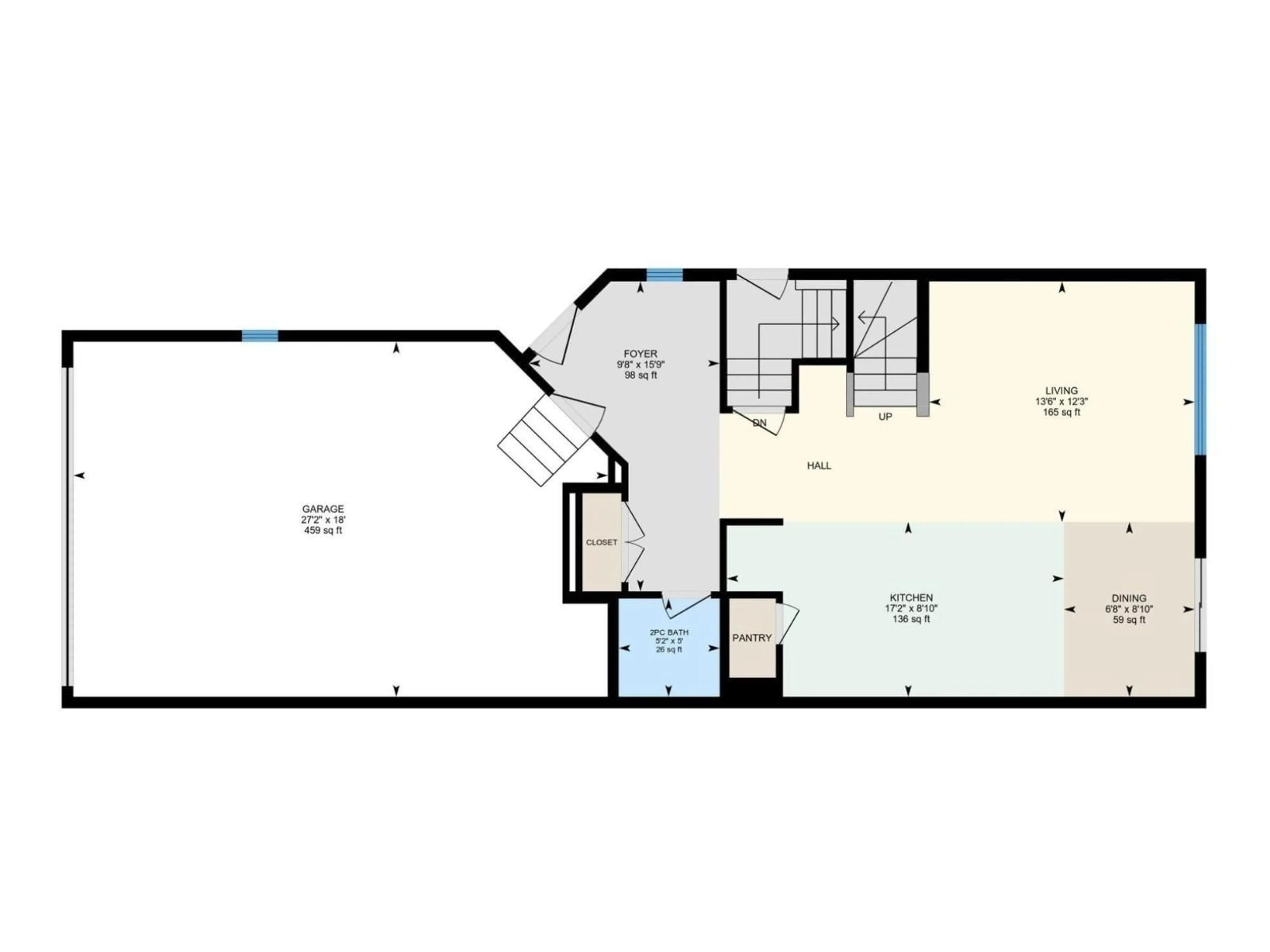 Floor plan for 8523 MAYDAY RU, Edmonton Alberta T6X3E9