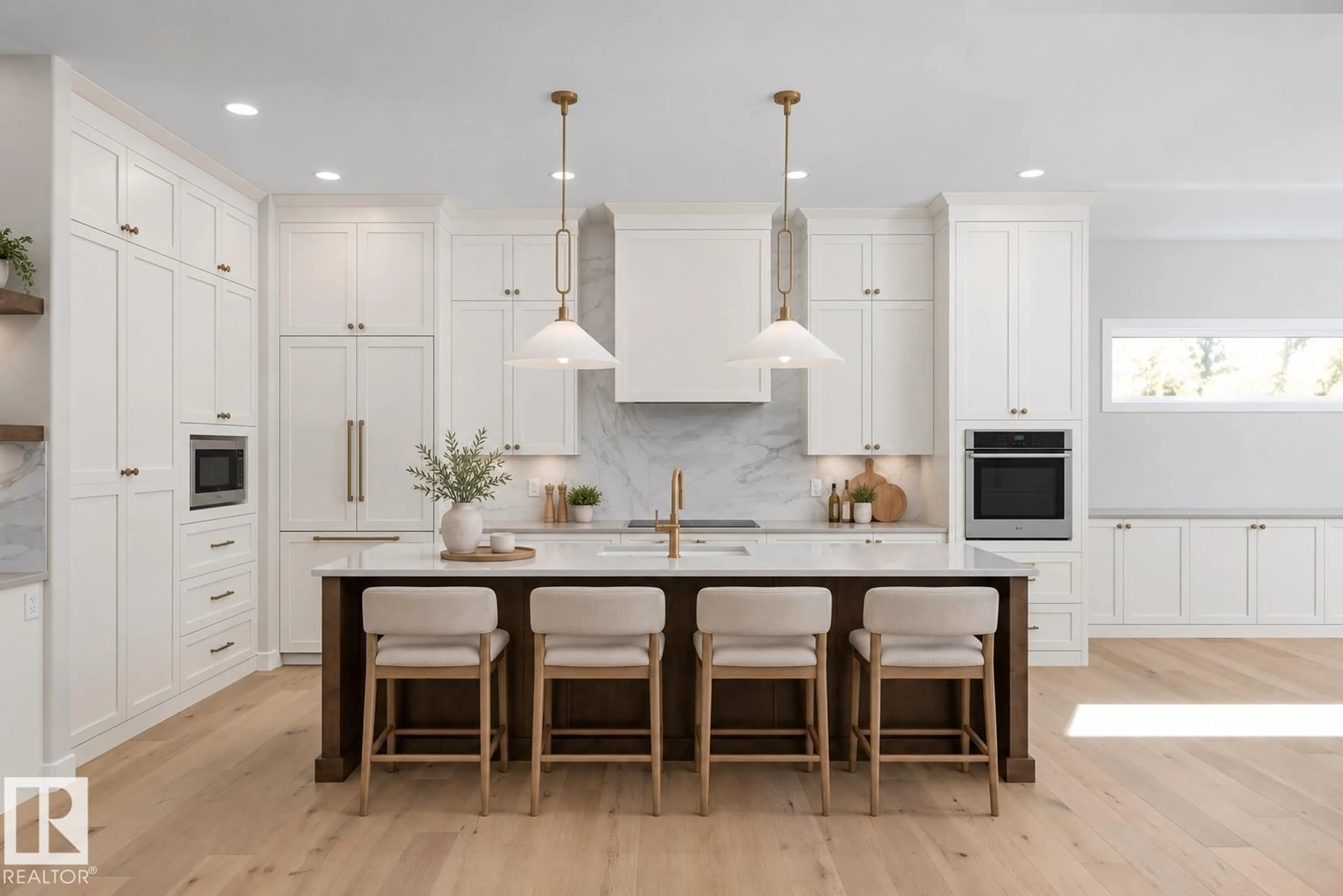 Open concept kitchen, unknown for 242 HAYS RIDGE BV, Edmonton Alberta T6W5V8