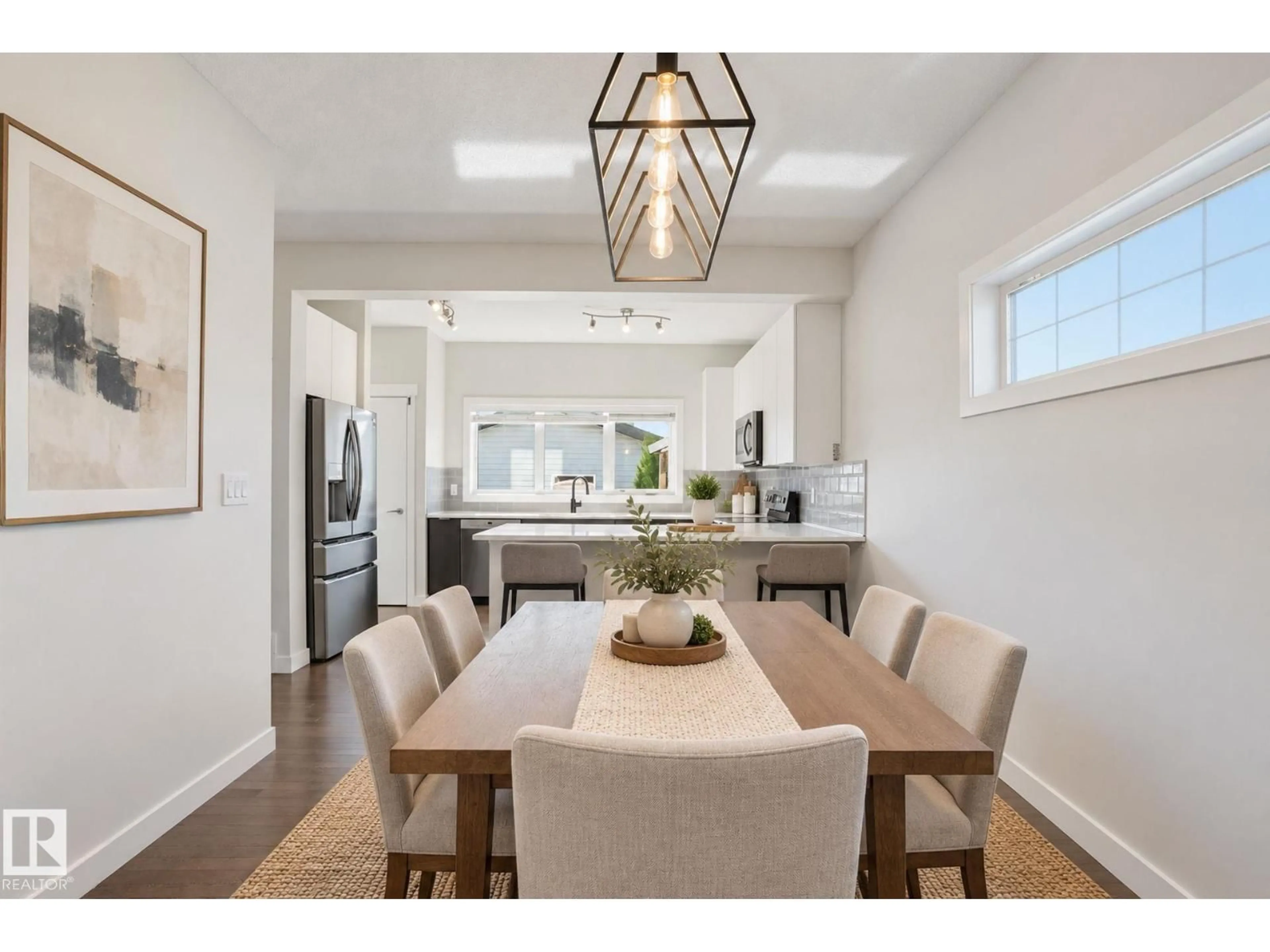 Open concept kitchen, unknown for 6117 176A AV, Edmonton Alberta T5Y3N9