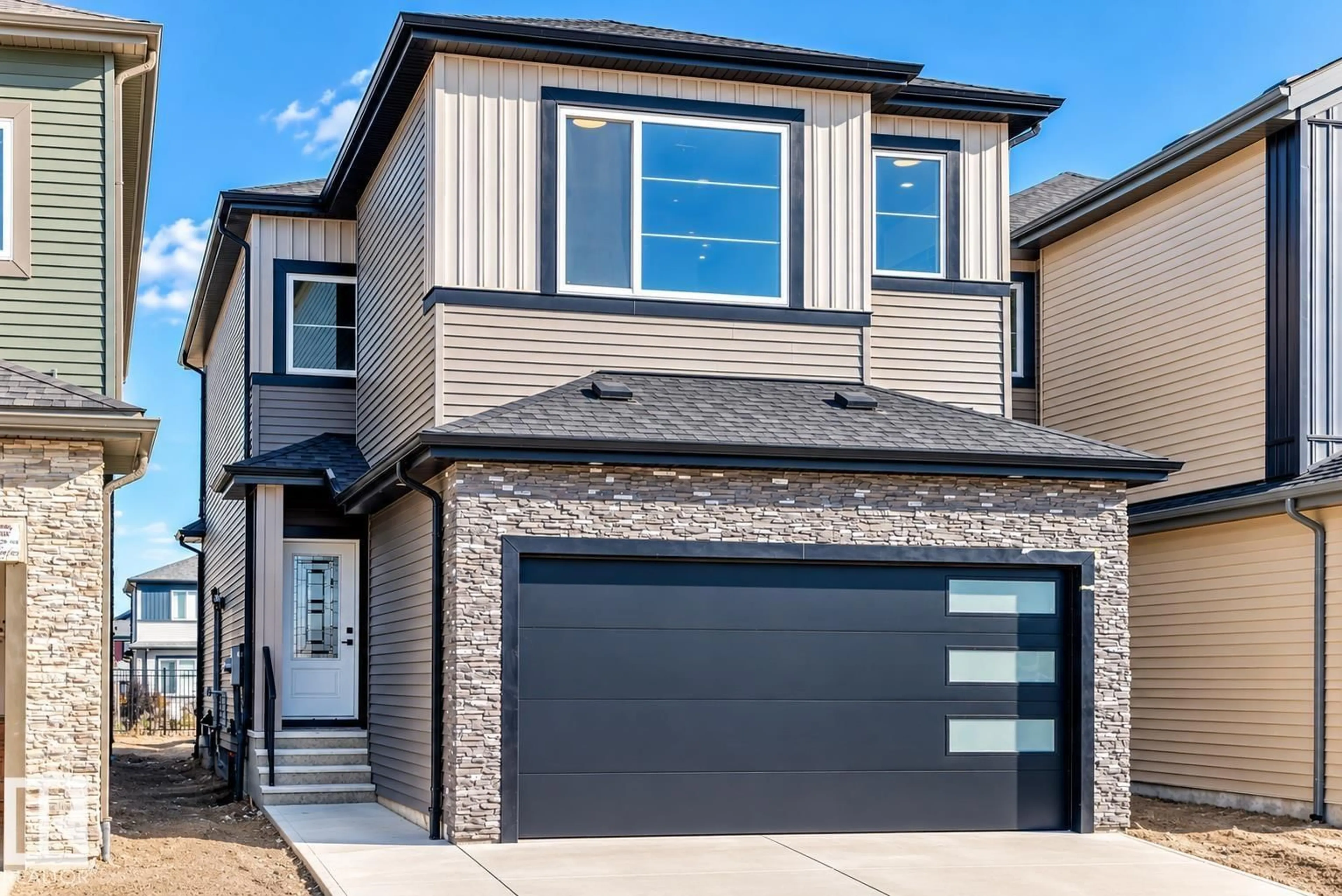 Home with brick exterior material, street for NW - 8603 224 ST, Edmonton Alberta T5T8A1