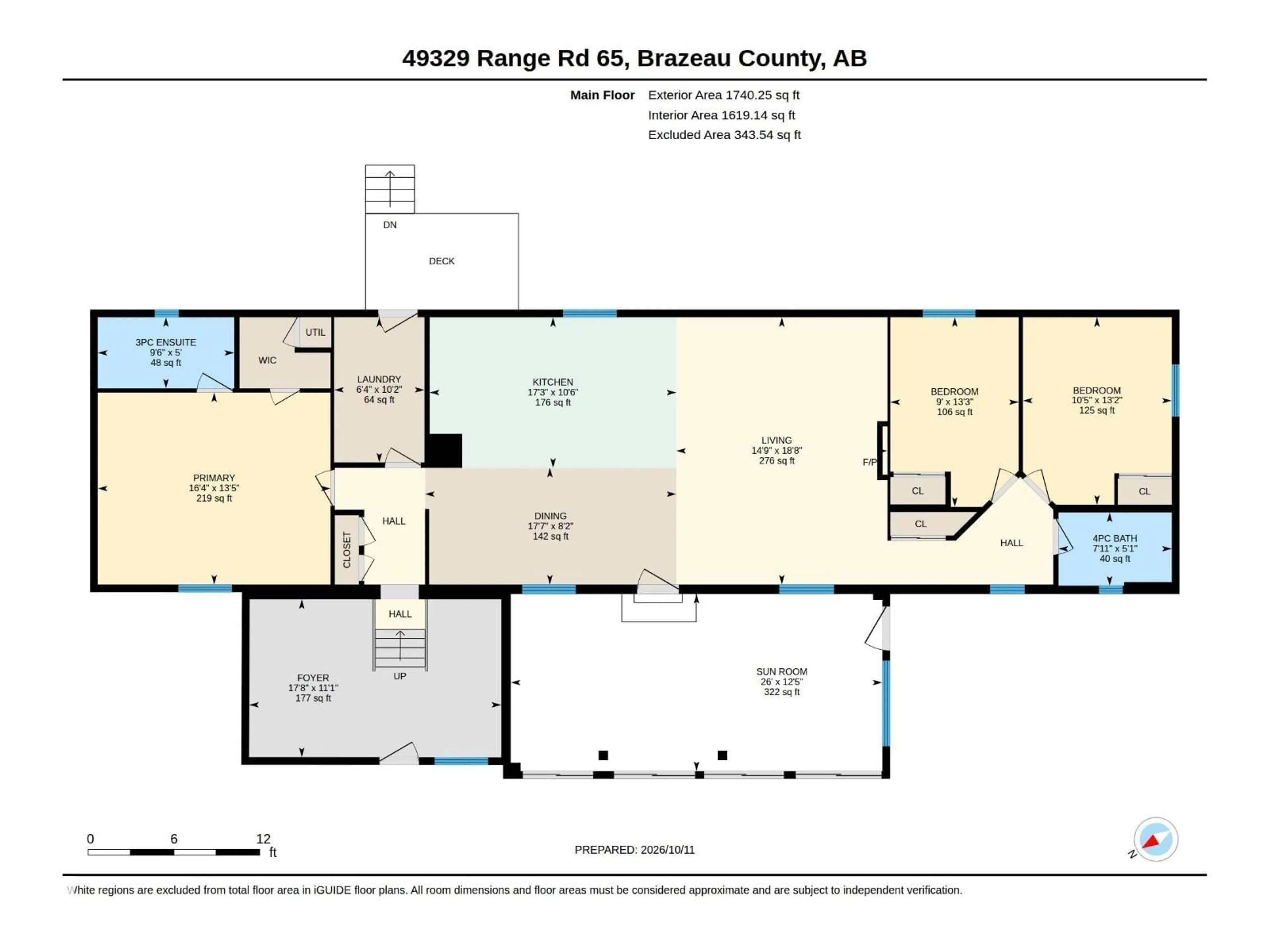 Floor plan for 49329 RGE ROAD 65, Rural Brazeau County Alberta T7A1S3