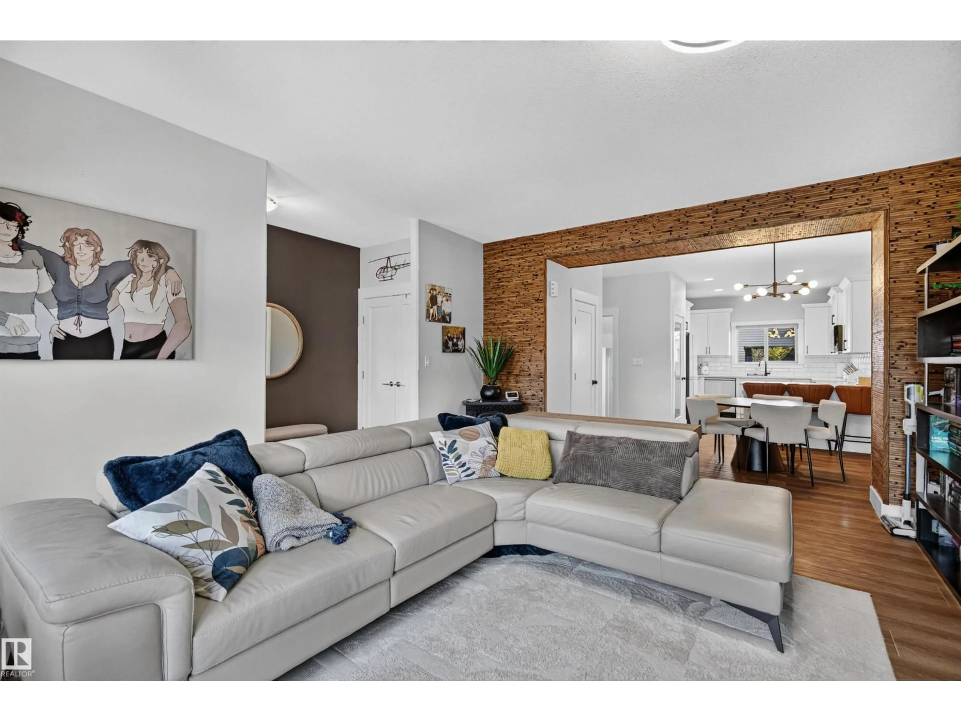 Living room with furniture, unknown for 50 GARNEAU GA, Spruce Grove Alberta T7X0Z8