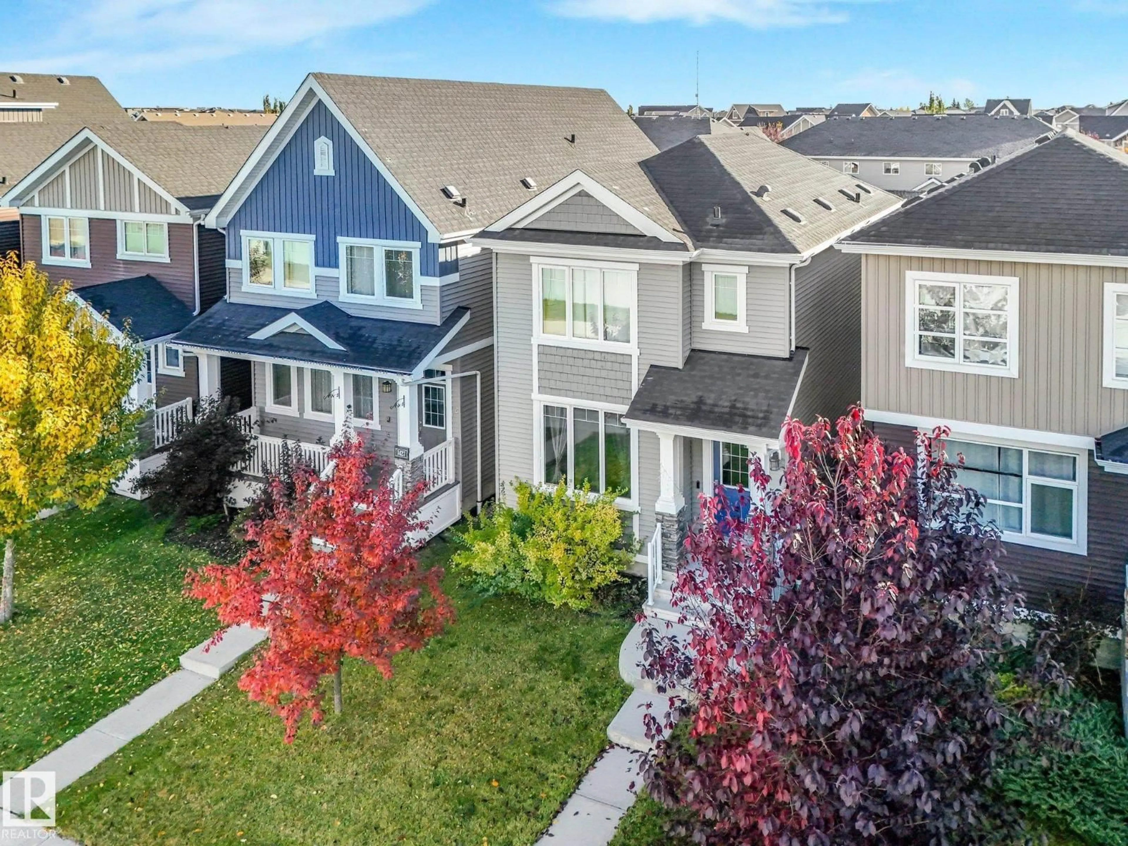 A pic from outside/outdoor area/front of a property/back of a property/a pic from drone, unknown for SW - 1431 167 ST, Edmonton Alberta T6W3C4