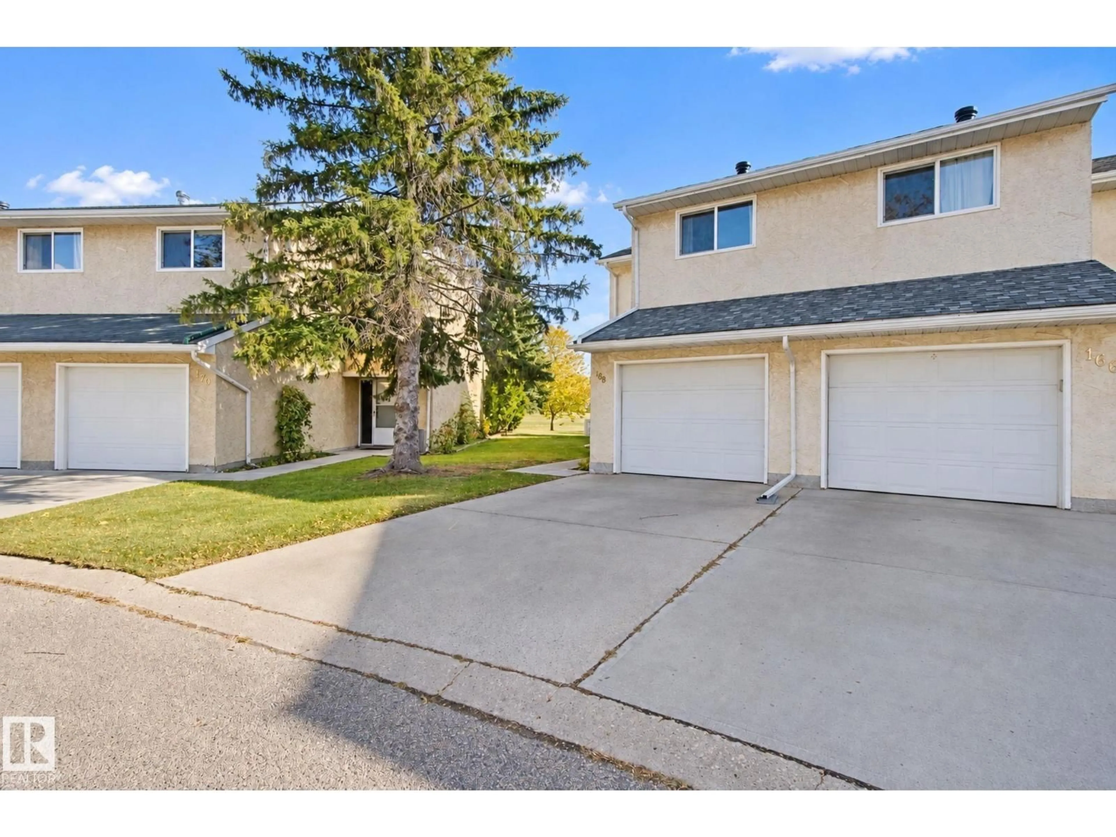 A pic from outside/outdoor area/front of a property/back of a property/a pic from drone, street for 168 CALLINGWOOD PL, Edmonton Alberta T5T2C6