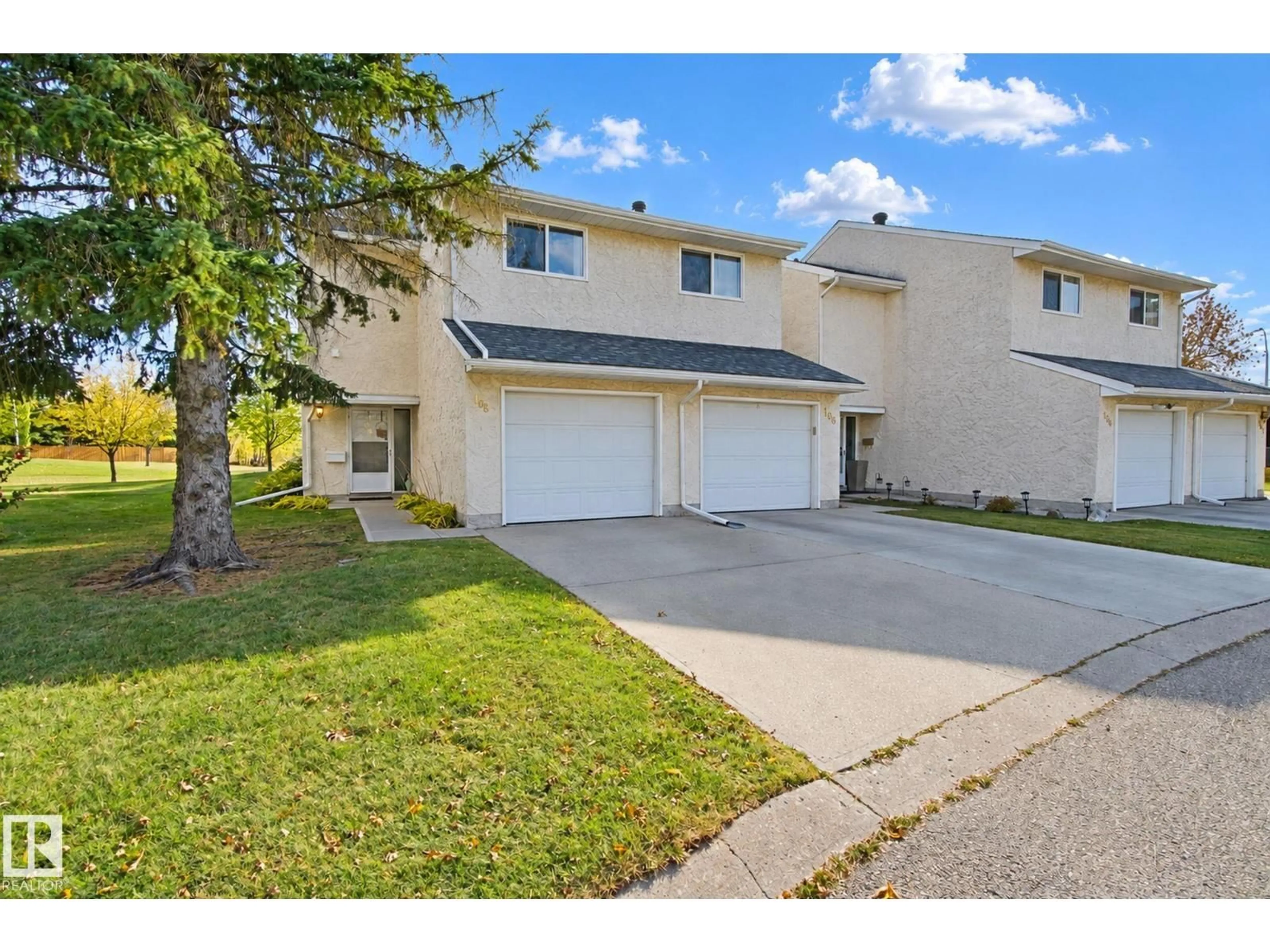 A pic from outside/outdoor area/front of a property/back of a property/a pic from drone, street for 168 CALLINGWOOD PL, Edmonton Alberta T5T2C6