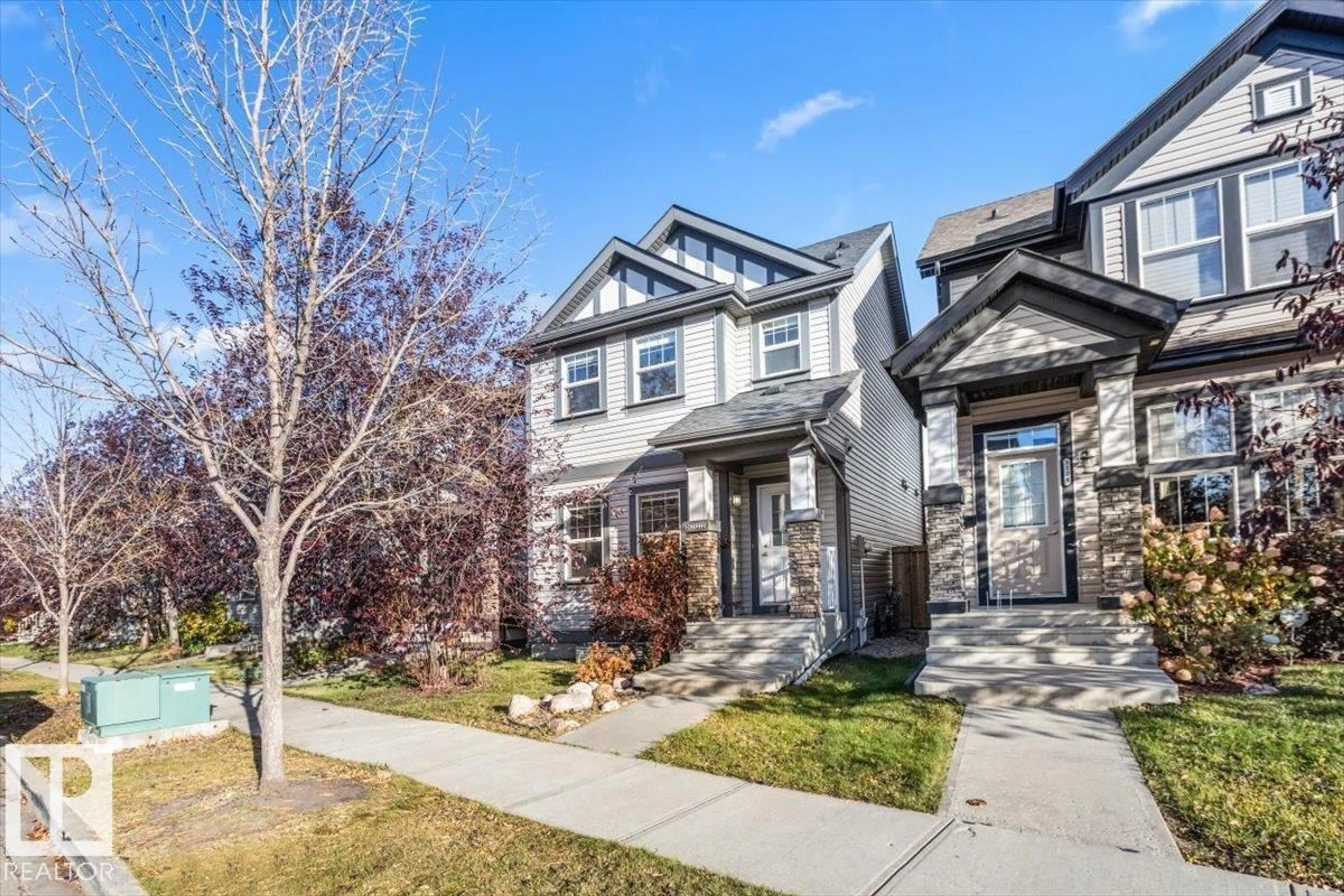 Home with brick exterior material, street for 3122 ARTHURS CR, Edmonton Alberta T6W2H7
