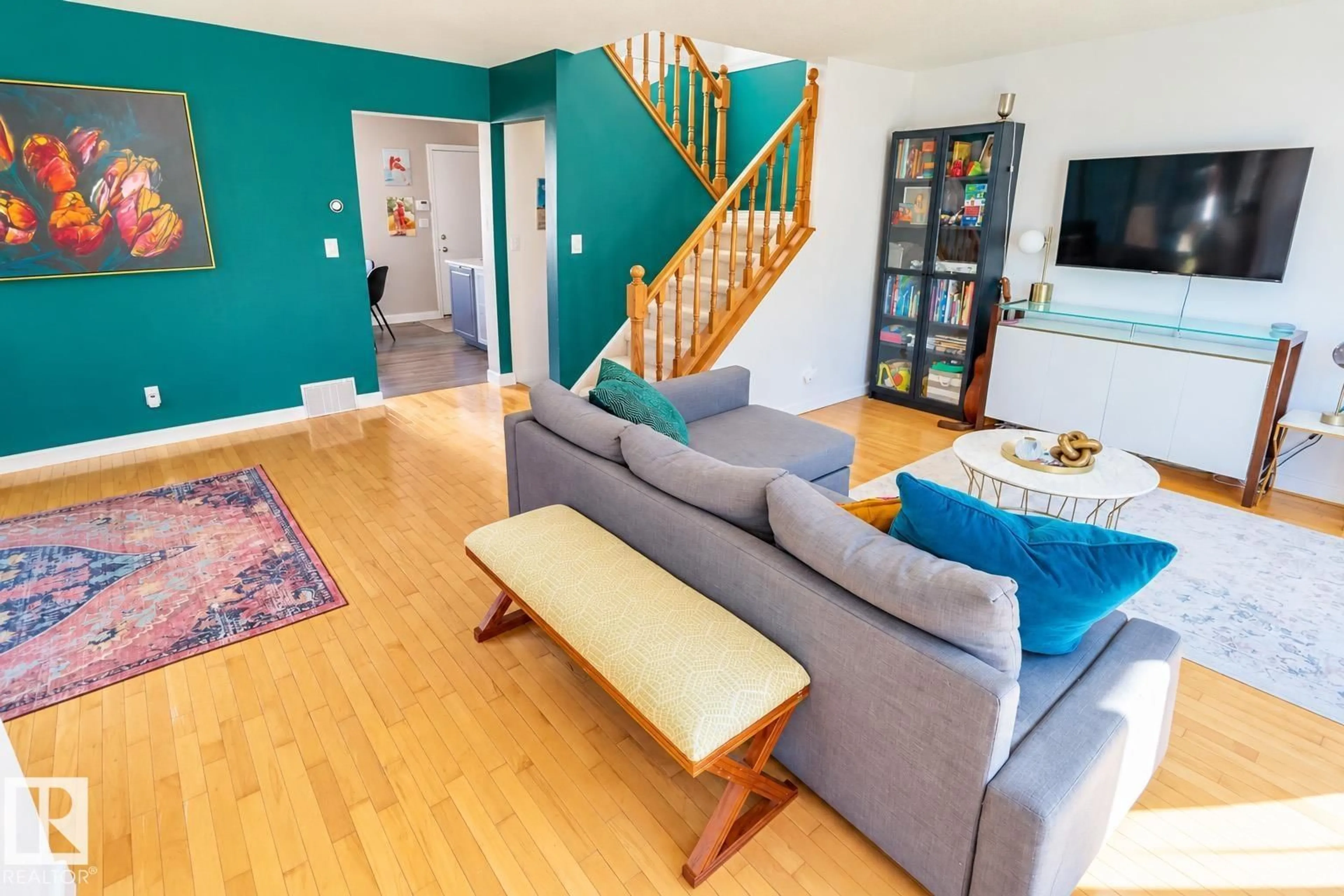 Living room with furniture, unknown for NW - 7019 189 ST, Edmonton Alberta T5T5E3