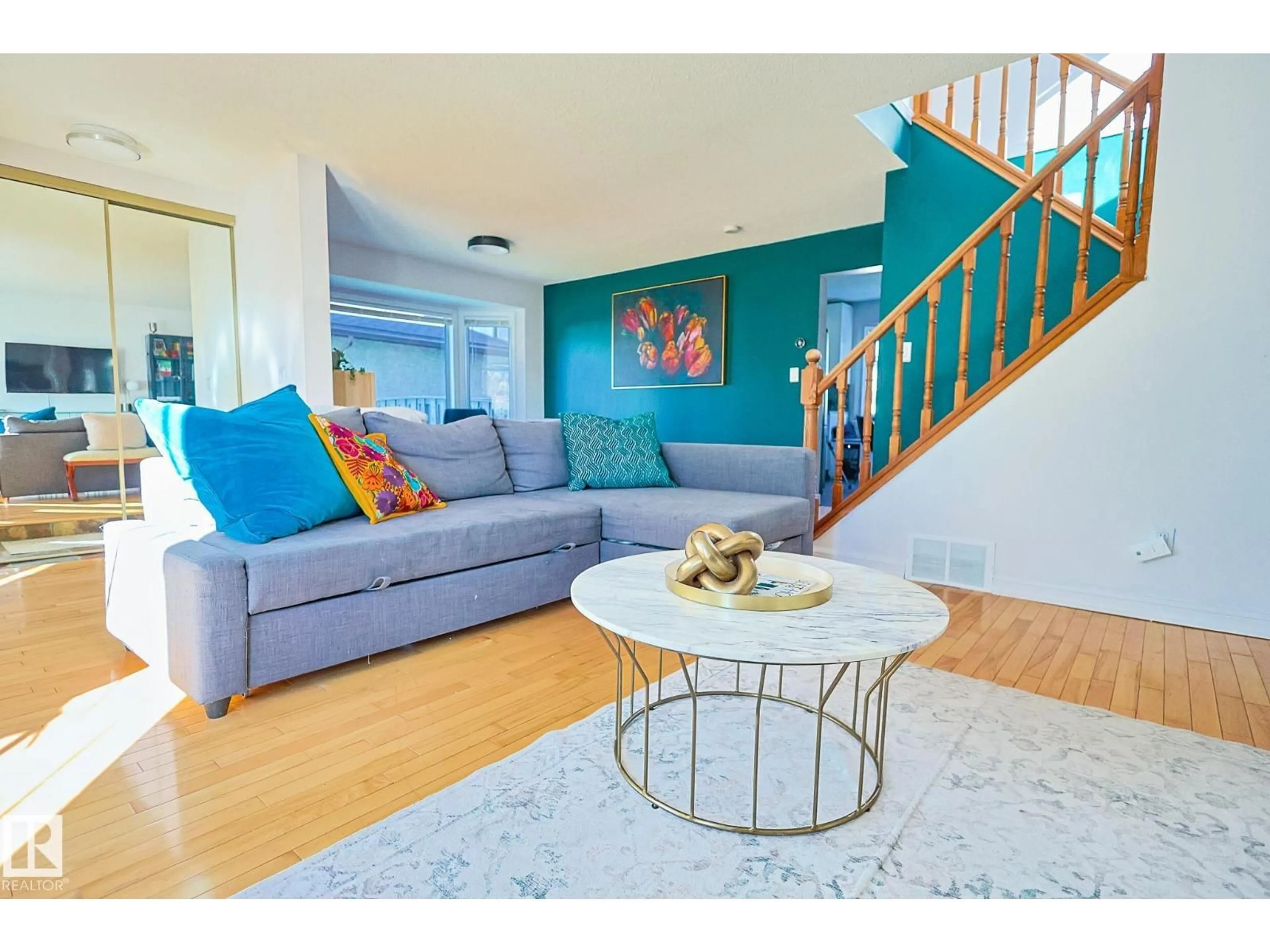 Living room with furniture, unknown for NW - 7019 189 ST, Edmonton Alberta T5T5E3