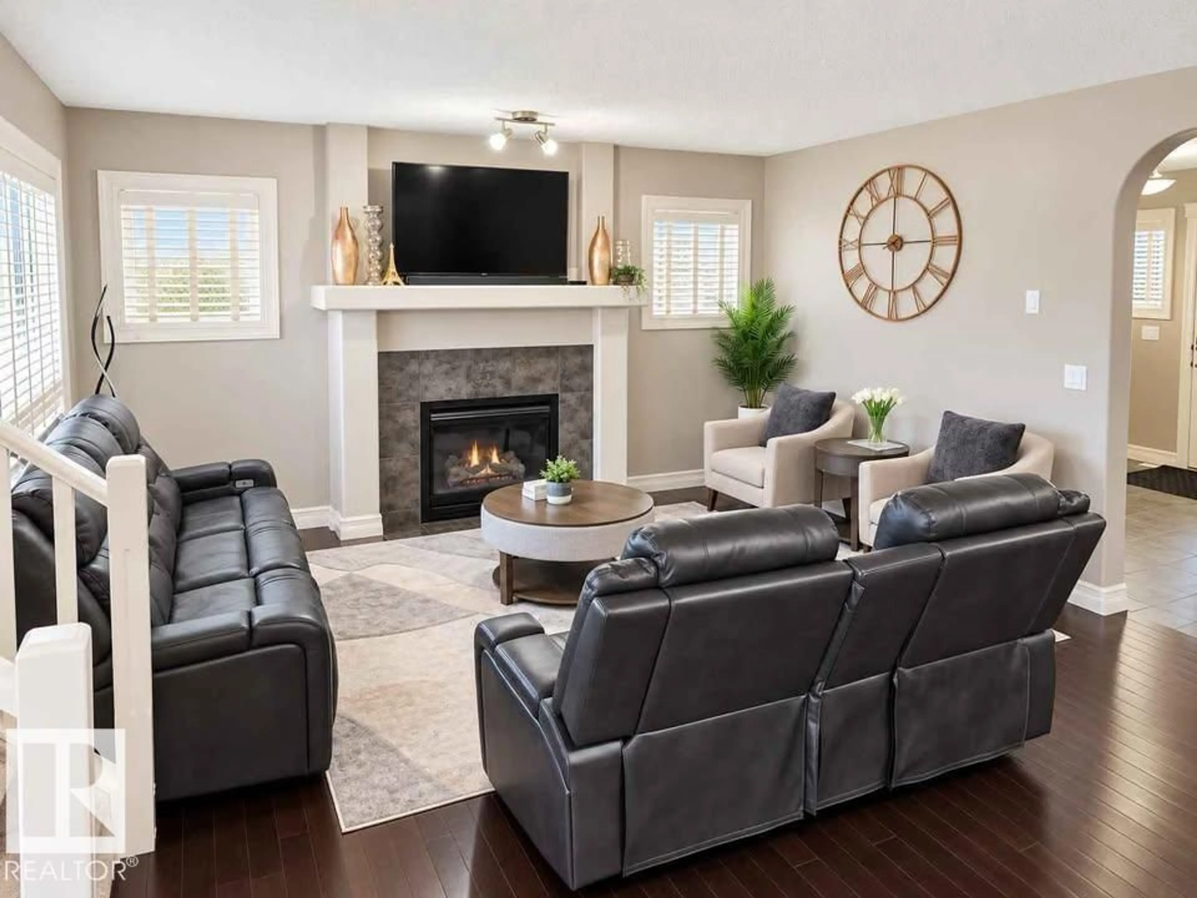 Living room with furniture, unknown for 2628 30 ST, Edmonton Alberta T6T0H6