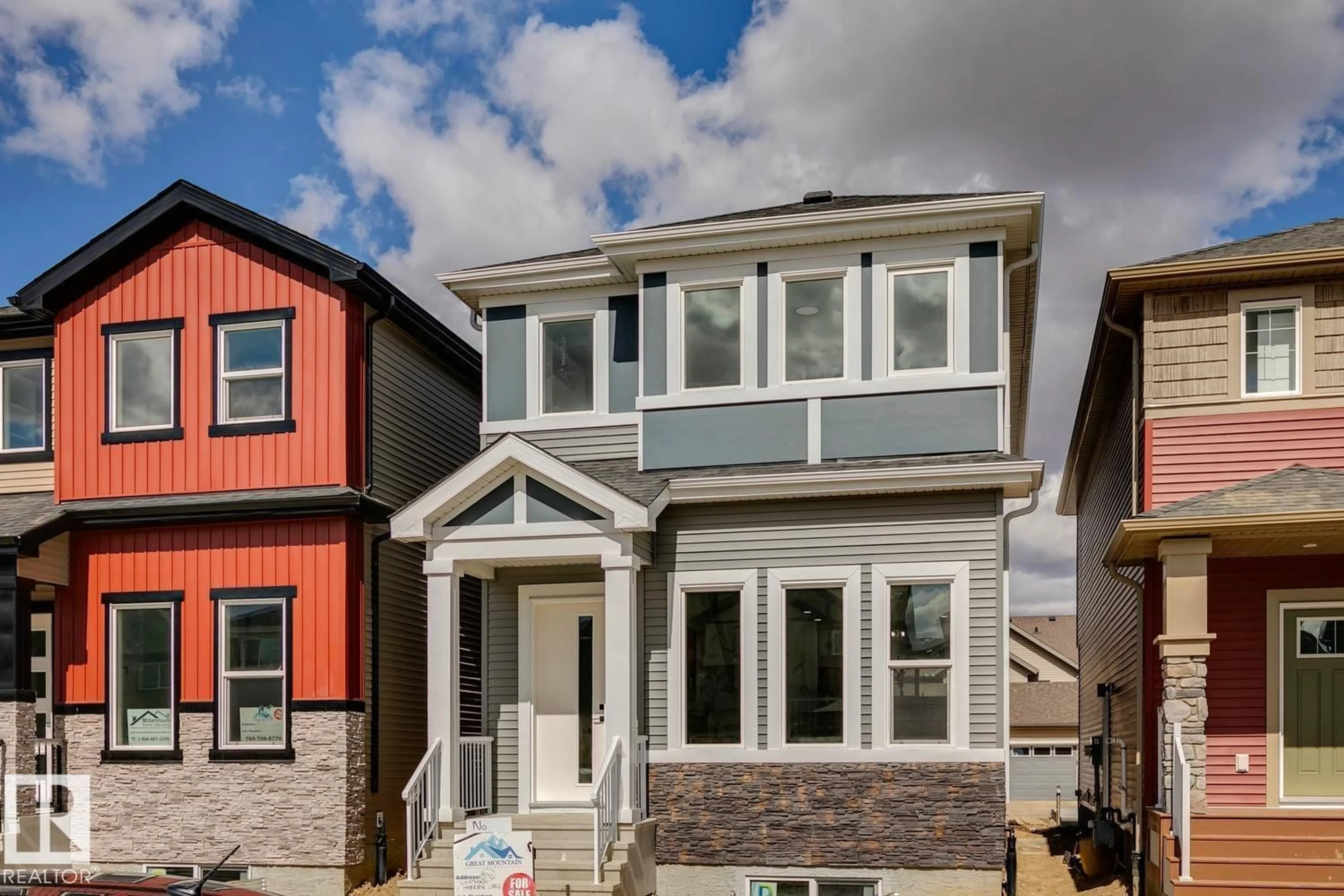 Home with brick exterior material, street for 10249 92A, Morinville Alberta T8R2R4