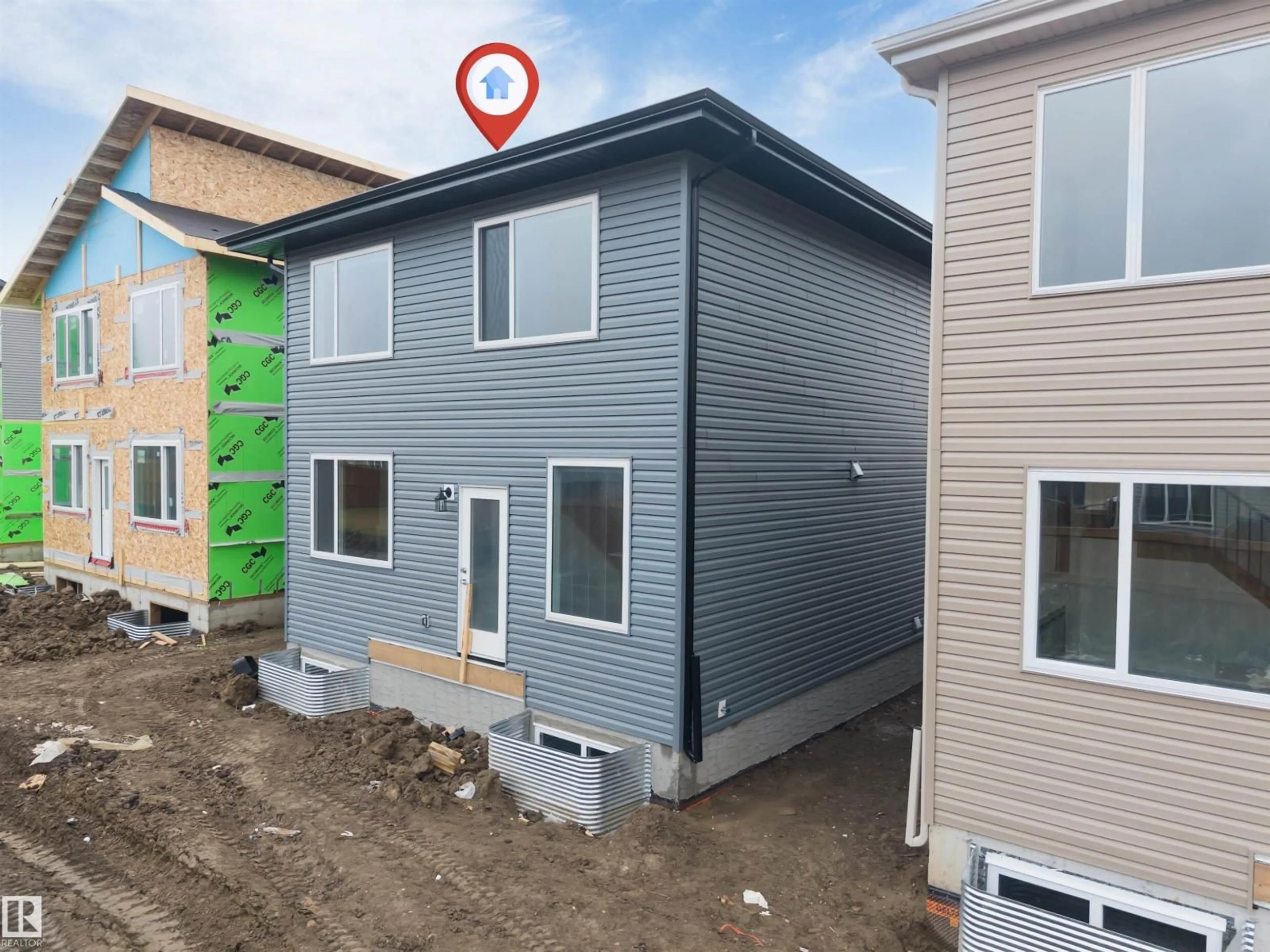 Home with vinyl exterior material, building for 3912 39 AV, Beaumont Alberta T4X3A2