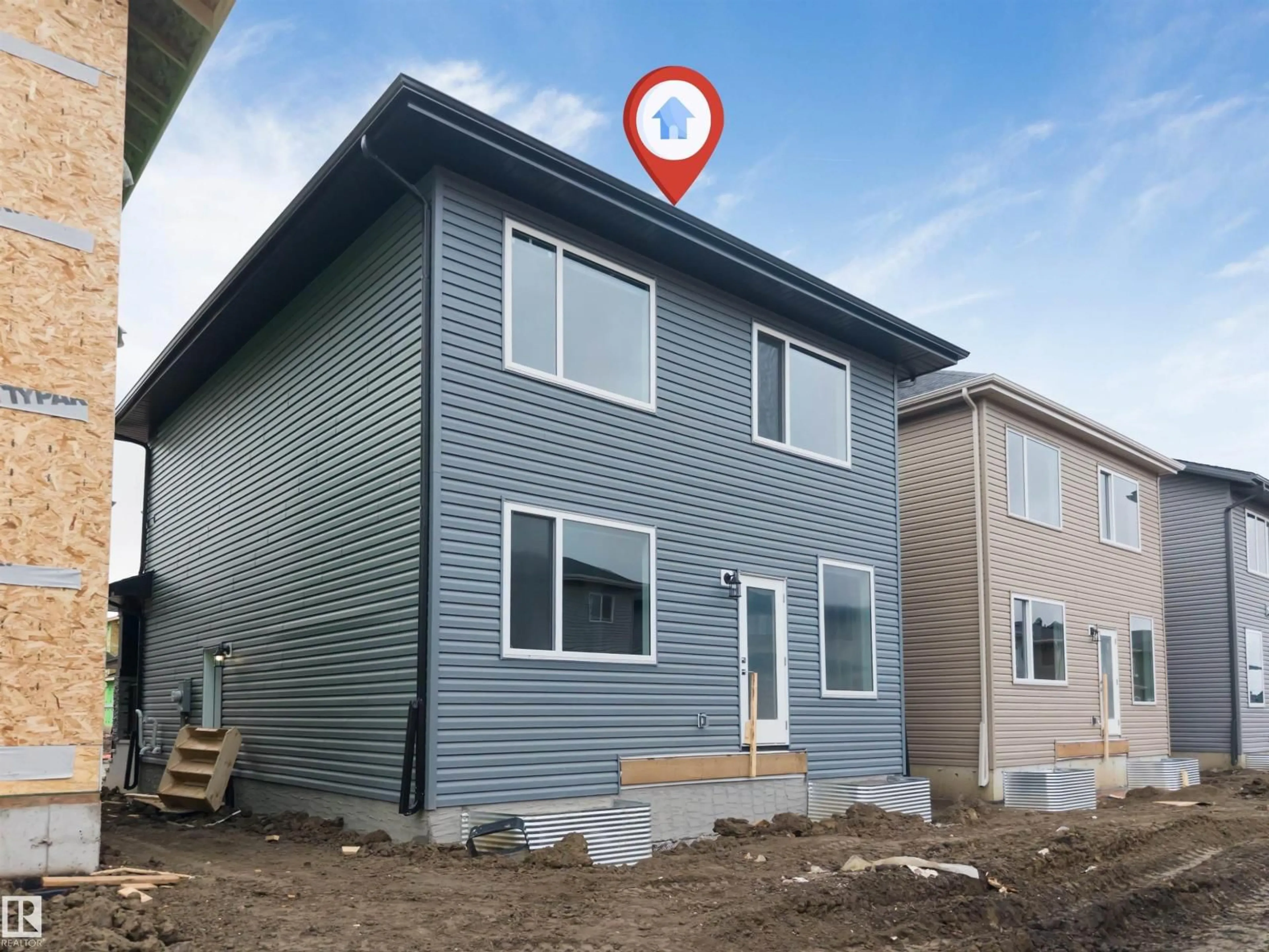 Home with vinyl exterior material, building for 3912 39 AV, Beaumont Alberta T4X3A2