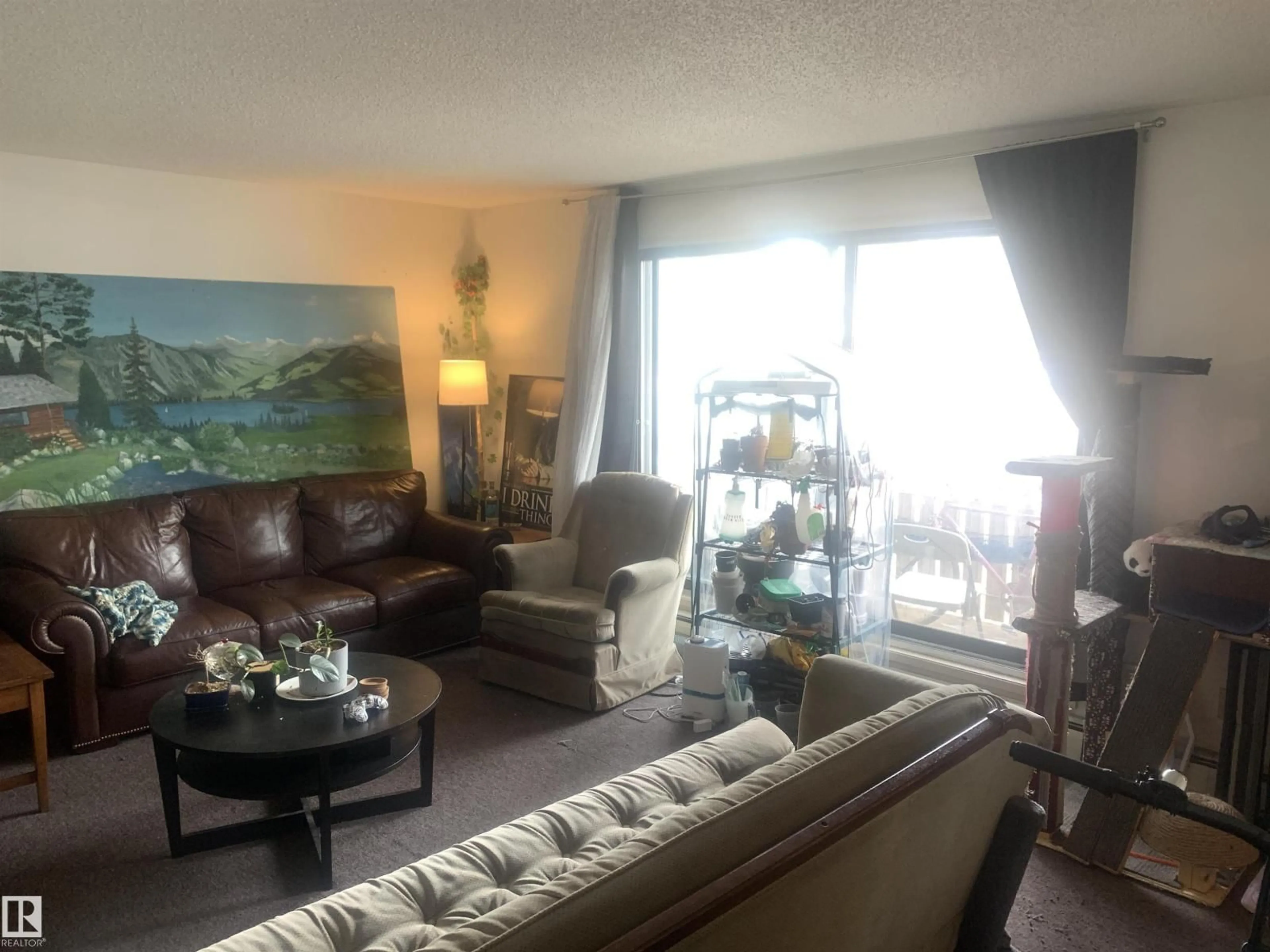 Living room with furniture, unknown for 7708 91 ST, Edmonton Alberta T6C4L7