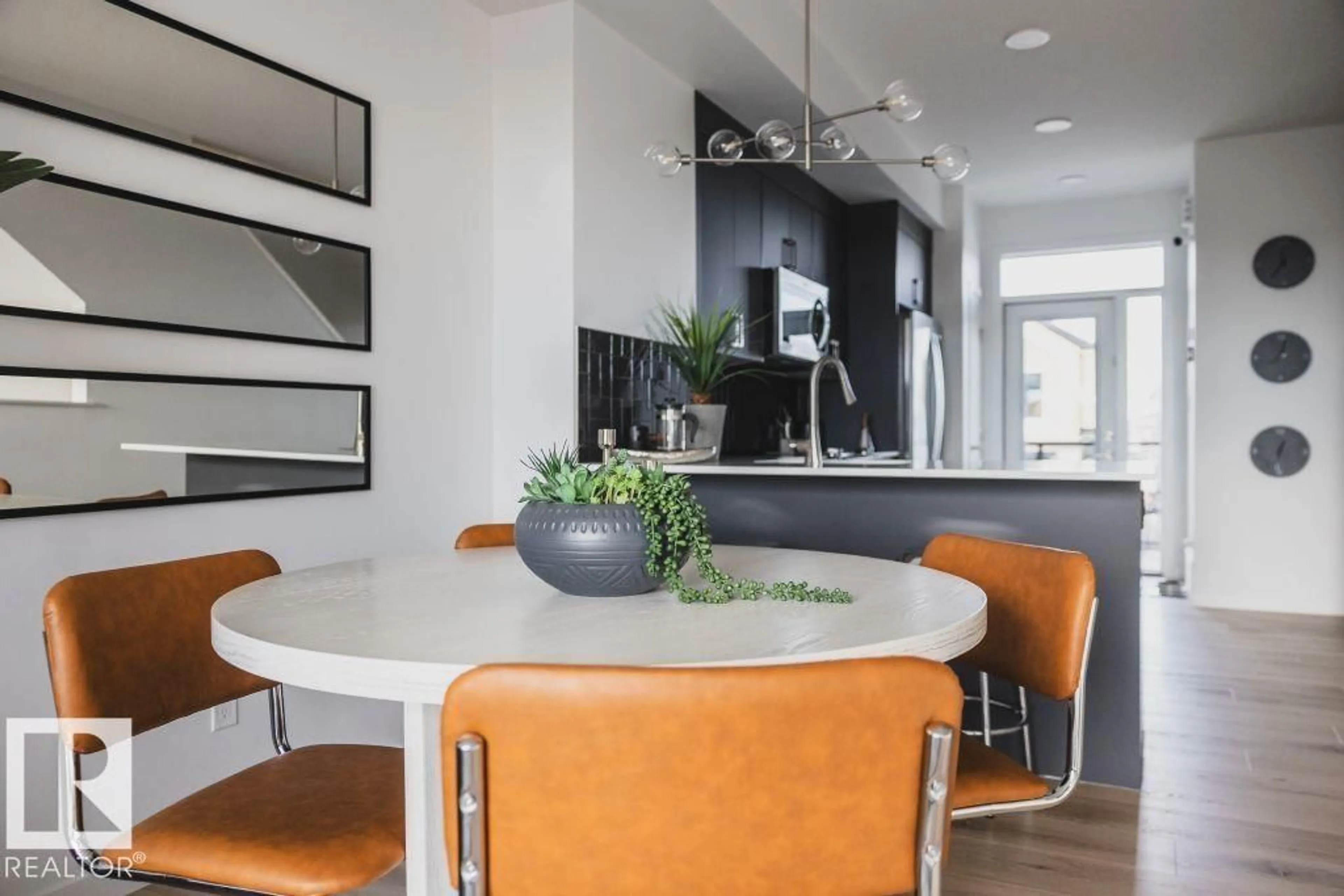Contemporary kitchen, ceramic/tile floor for 2654 ALCES WY, Edmonton Alberta T6X2W6