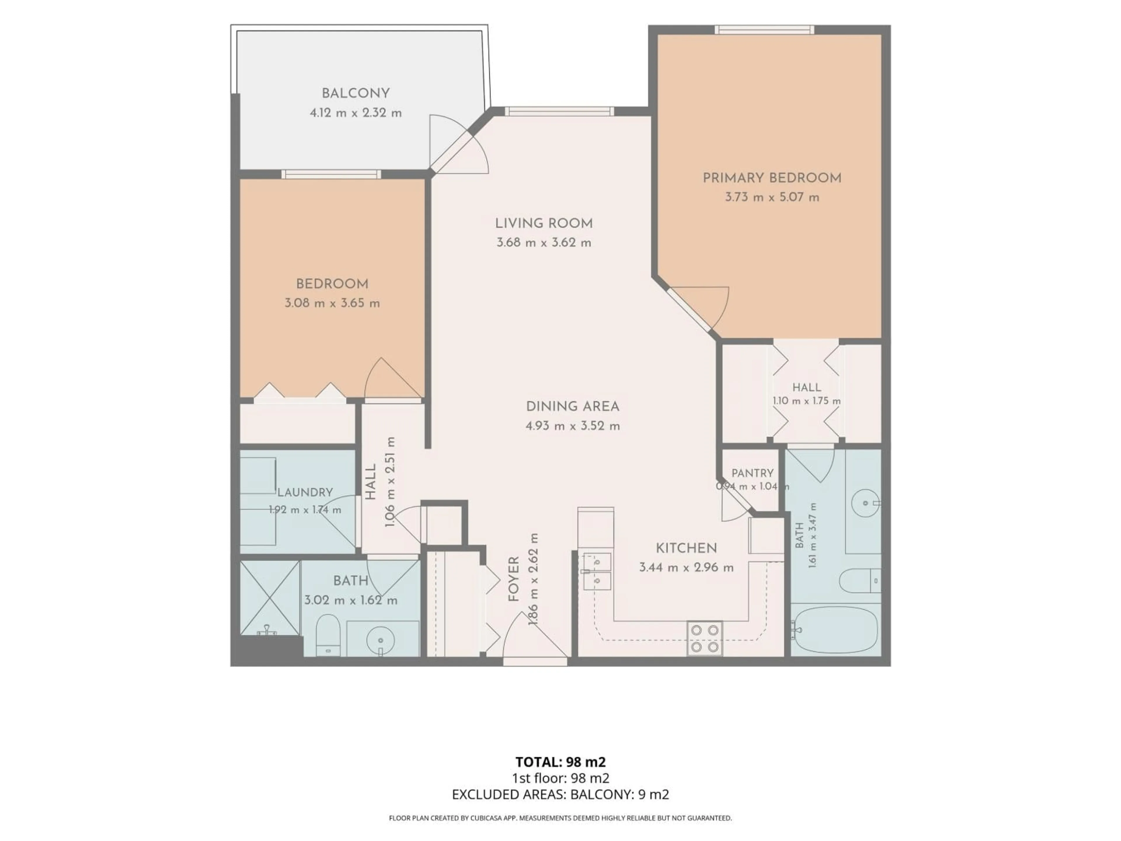 Floor plan for 69 - 404 CRYSTAL LN, Sherwood Park Alberta T8H2E9