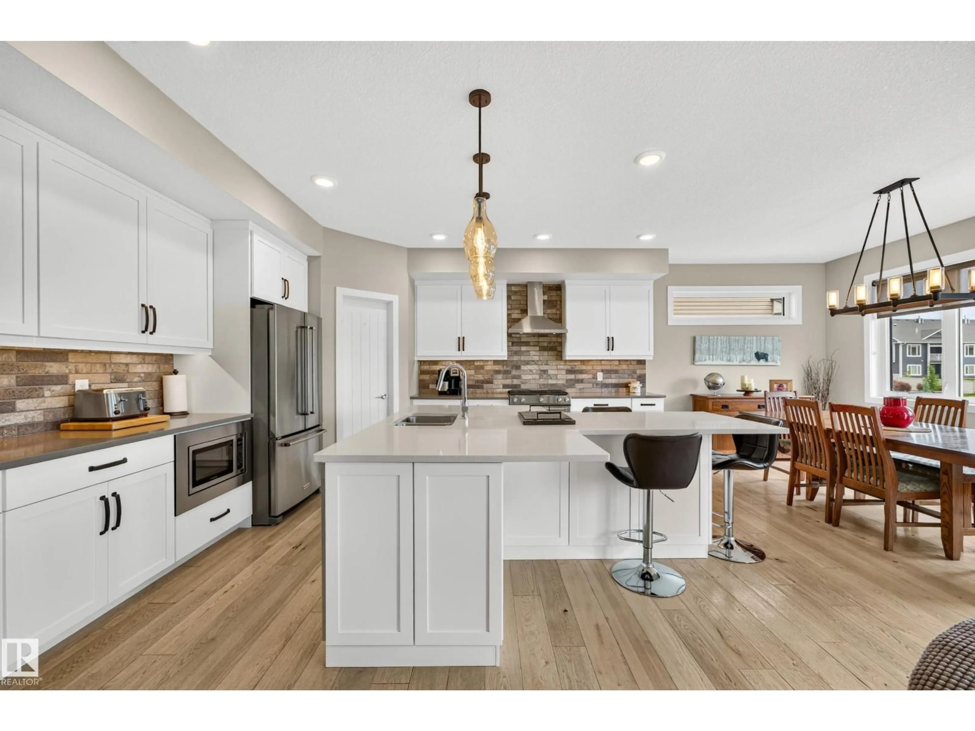 Open concept kitchen, unknown for 3803 48 AV, Beaumont Alberta T4X1C4
