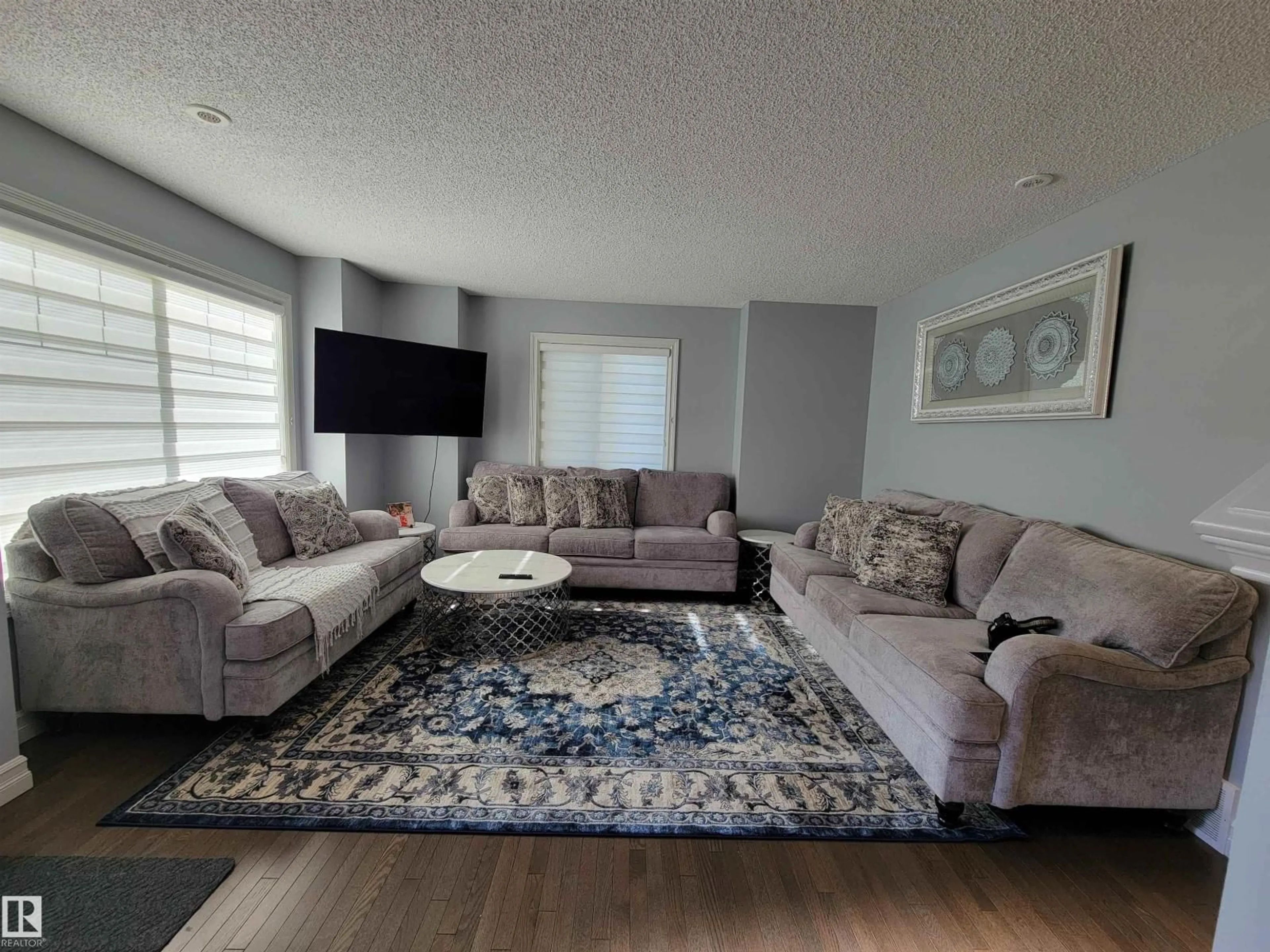 Living room with furniture, unknown for #47 - 14621 121 ST NW, Edmonton Alberta T5X0H2