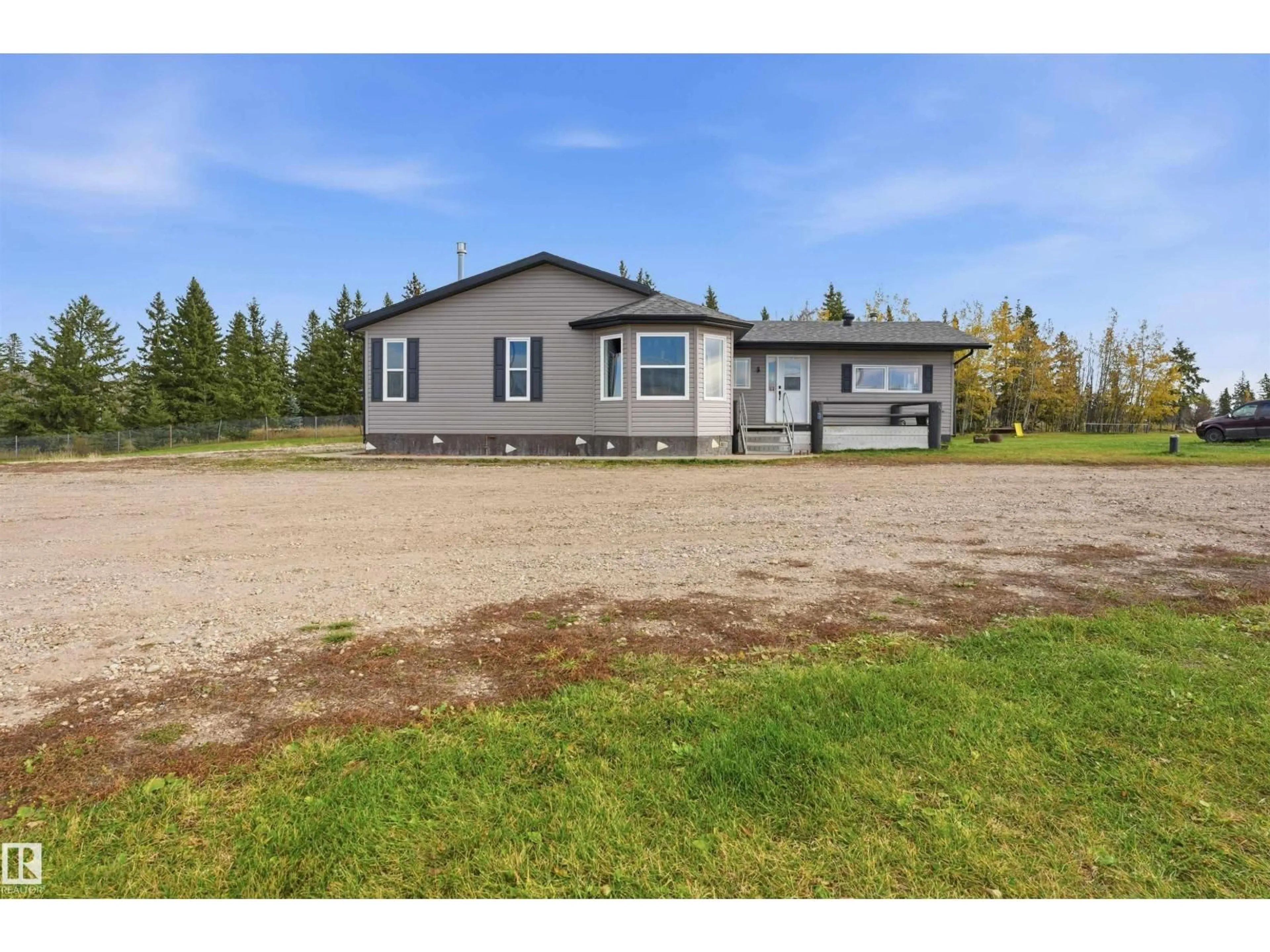 A pic from outside/outdoor area/front of a property/back of a property/a pic from drone, unknown for 2309 TWP ROAD 545, Rural Lac Ste. Anne County Alberta T0E1V0