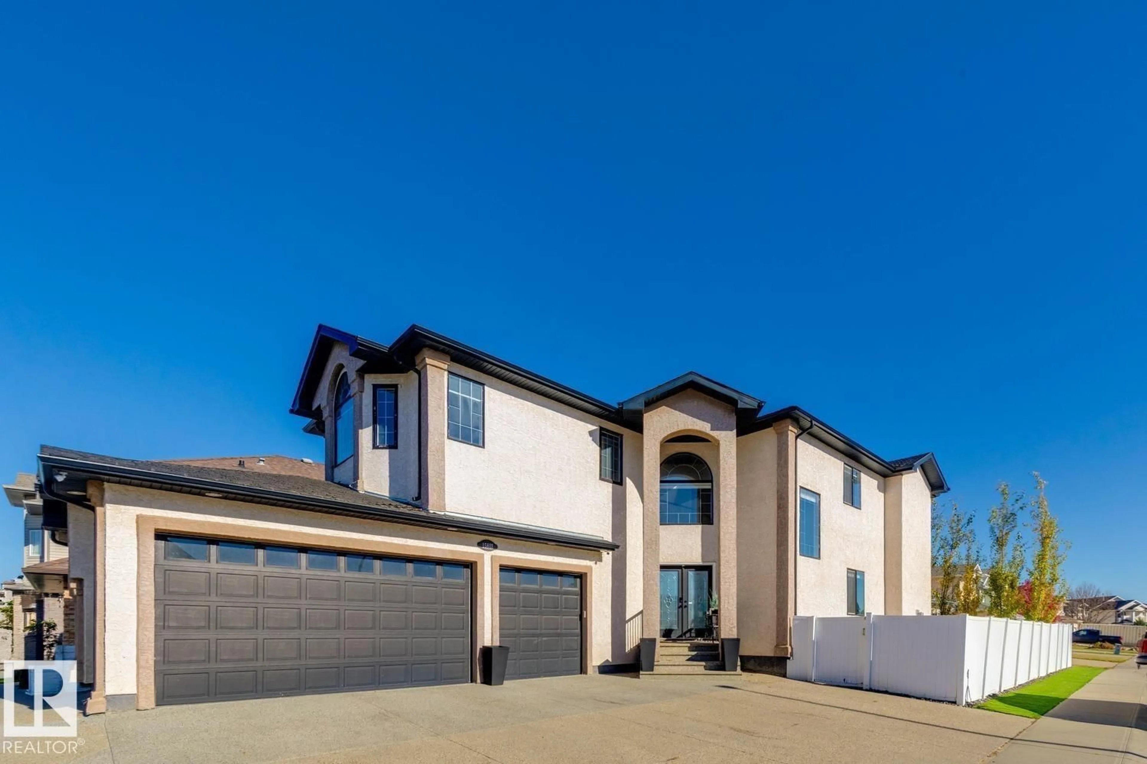 Home with vinyl exterior material, street for 15803 95 ST, Edmonton Alberta T5Z0G1