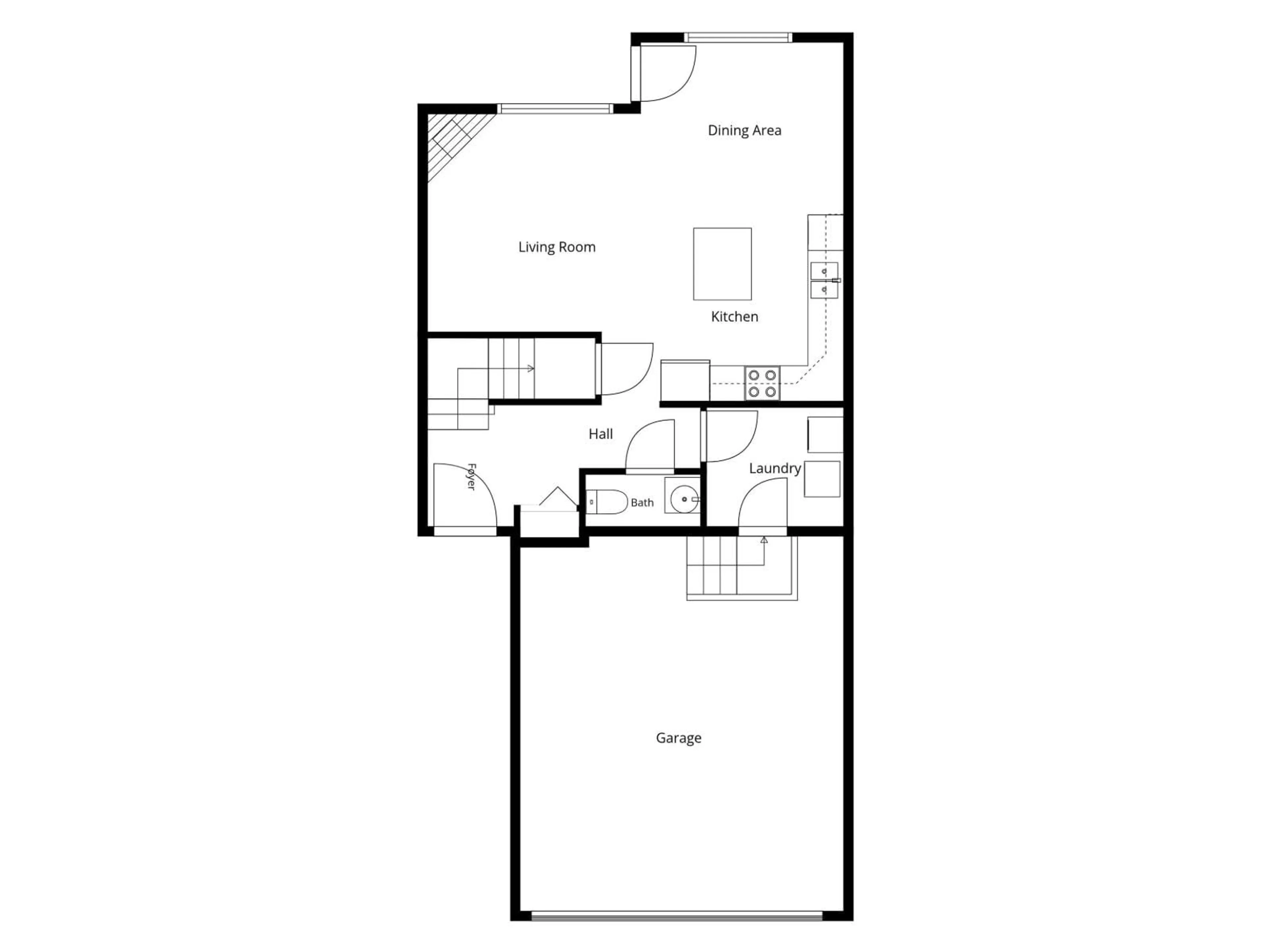 Floor plan for NW - 4816 213 ST, Edmonton Alberta T6M0G7