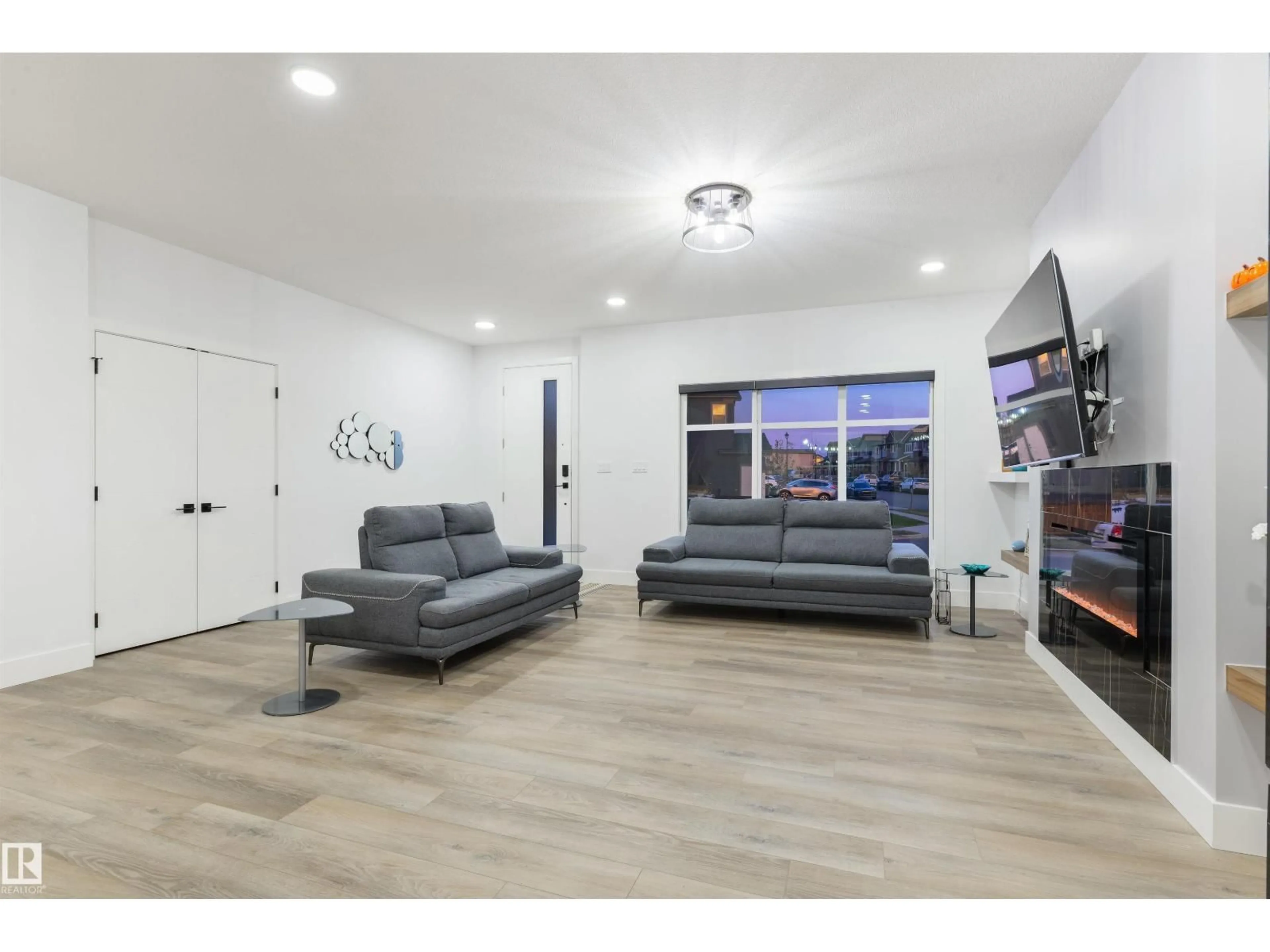Living room with furniture, unknown for 4373 37 ST, Beaumont Alberta T4X0C4