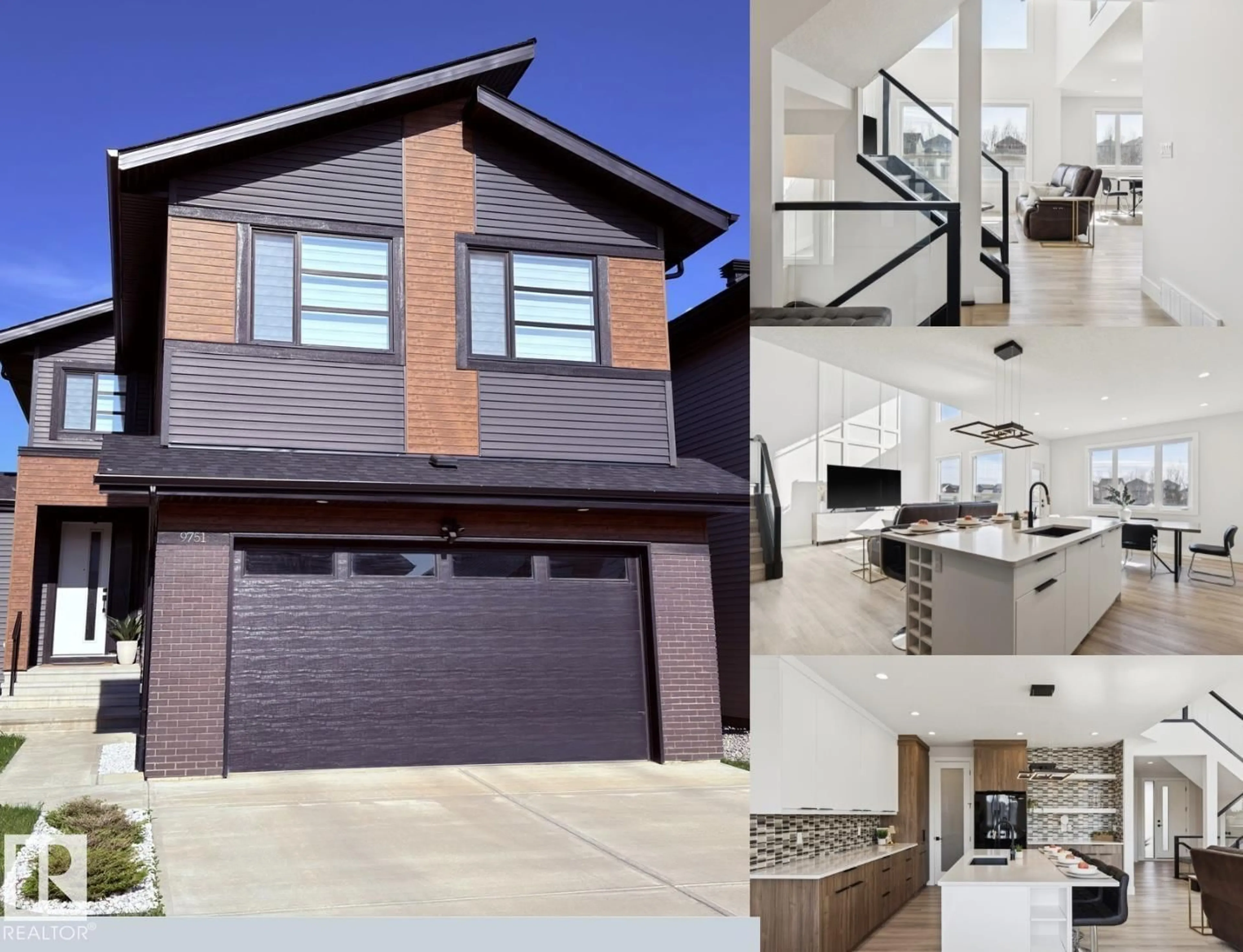 Home with brick exterior material, street for NW - 9751 223 ST, Edmonton Alberta T5T7B6