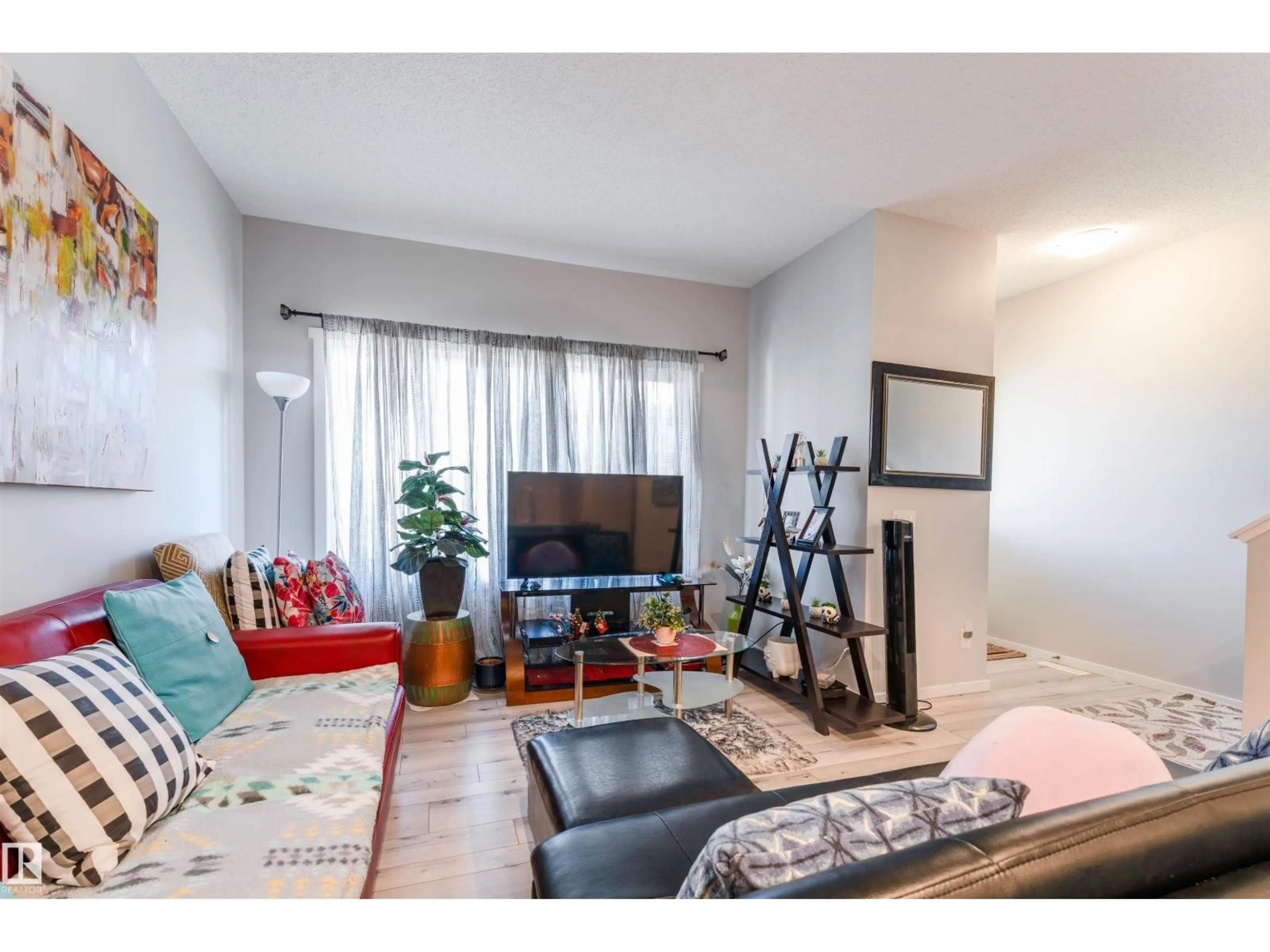 Living room with furniture, unknown for 11 - 6004 ROSENTHAL WY, Edmonton Alberta T5T7L1