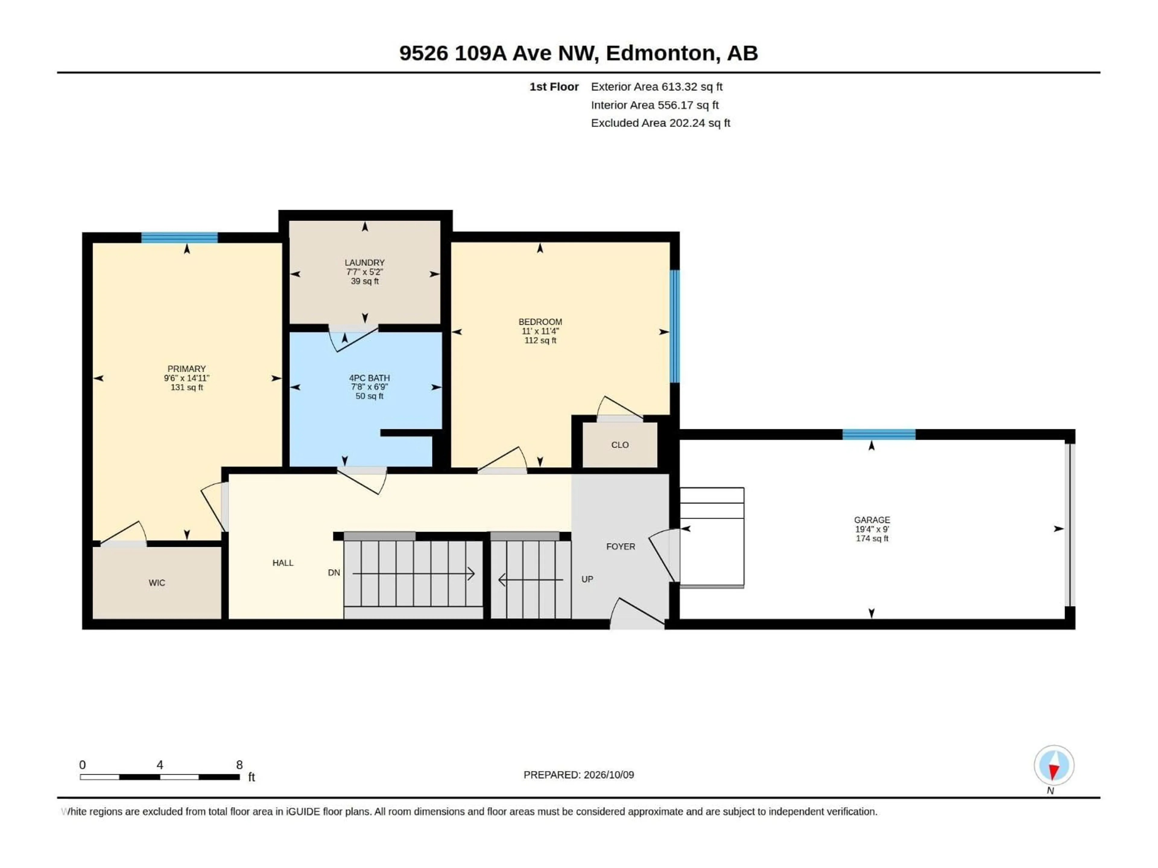 Floor plan for 9526 109A AV, Edmonton Alberta T5H1G3