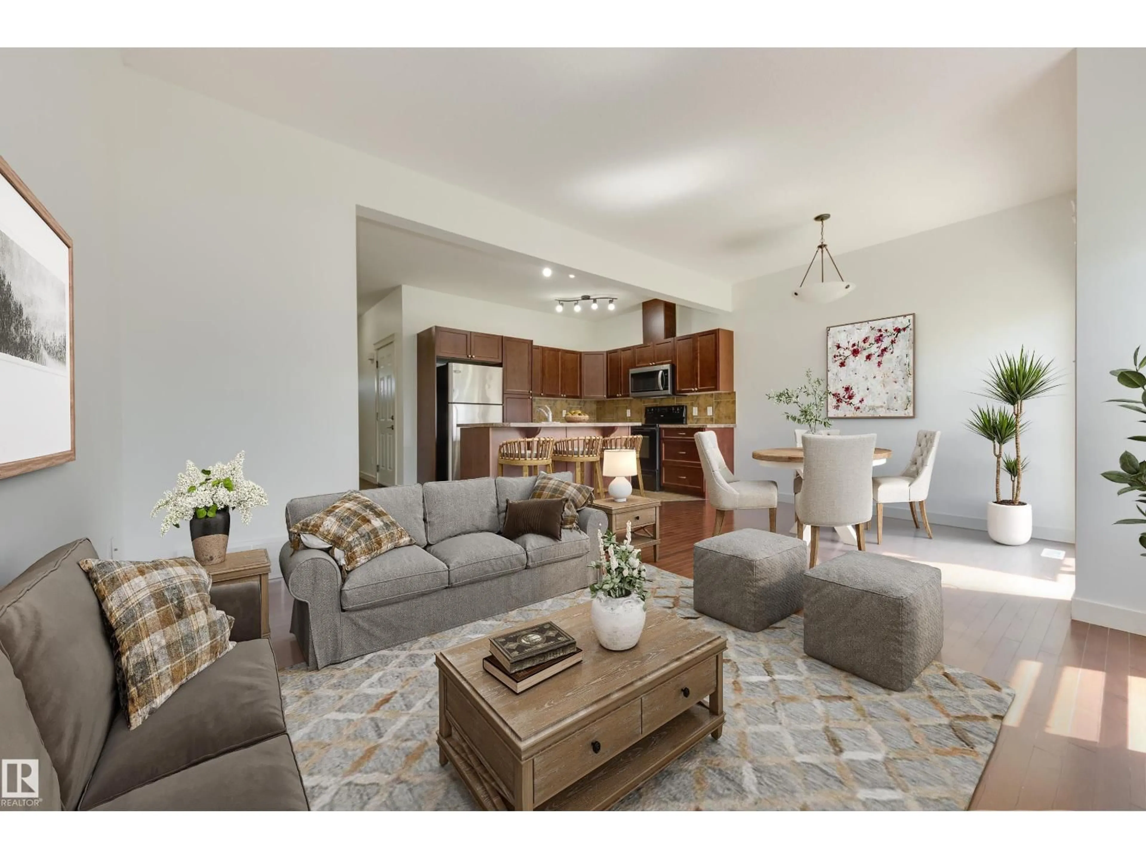 Living room with furniture, unknown for 101 SANDSTONE ES, Stony Plain Alberta T7Z0E2