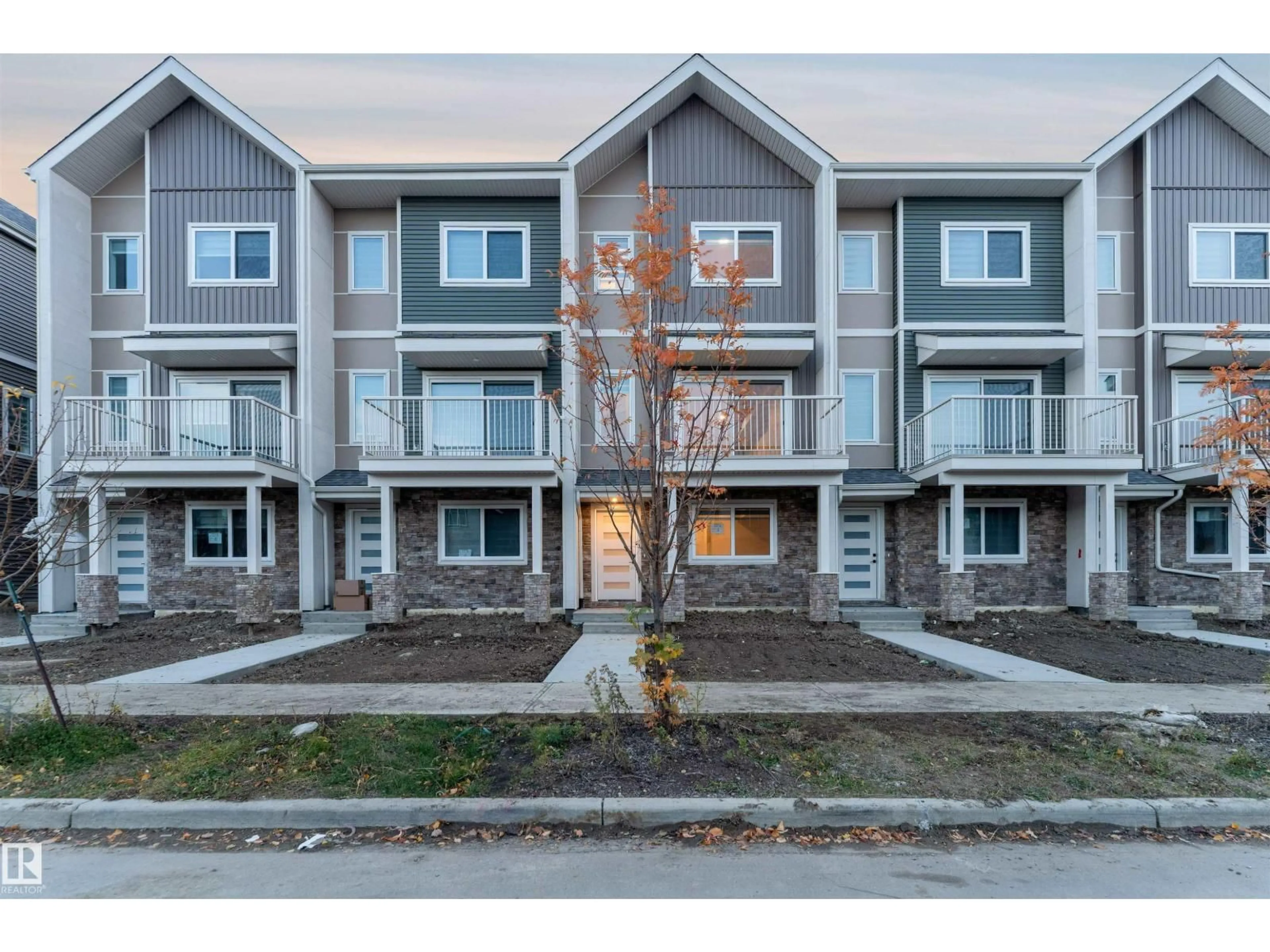 A pic from outside/outdoor area/front of a property/back of a property/a pic from drone, street for SW - 56 18110 28 AV, Edmonton Alberta T6W5R1
