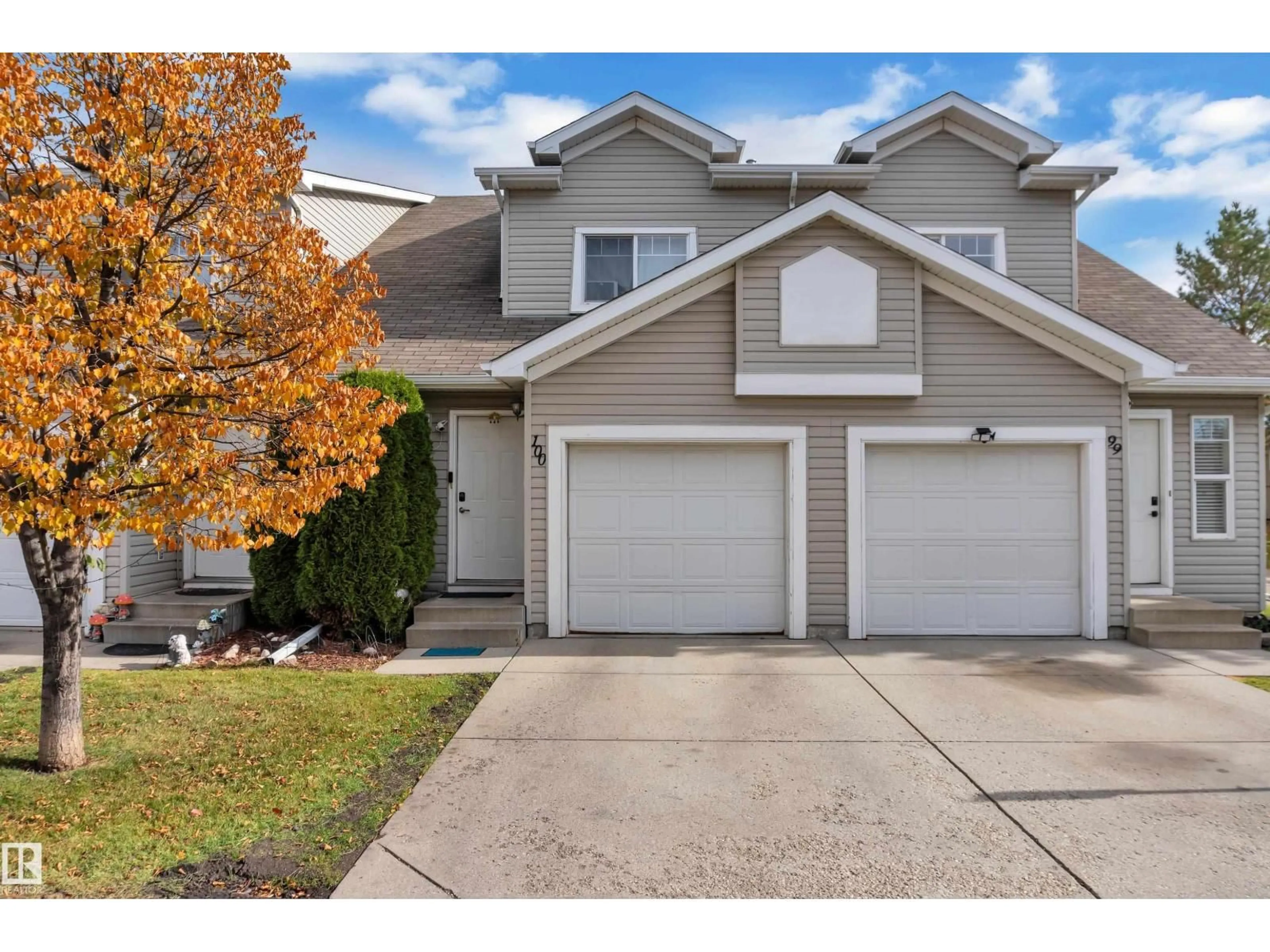 Home with vinyl exterior material, street for #100 - 150 EDWARDS DR, Edmonton Alberta T6X1M4