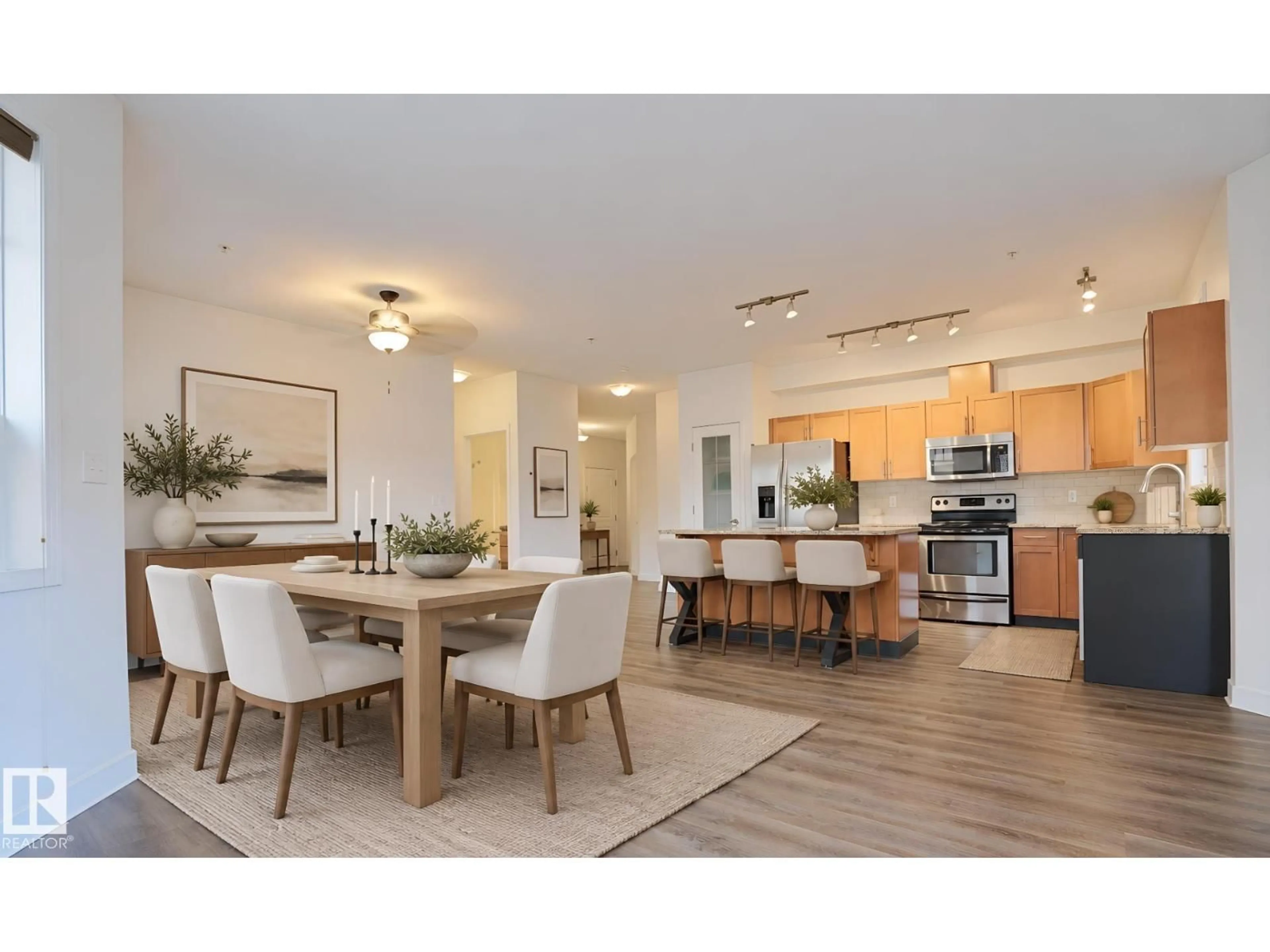 Open concept kitchen, unknown for #111 - 2035 GRANTHAM CO, Edmonton Alberta T5T3X4