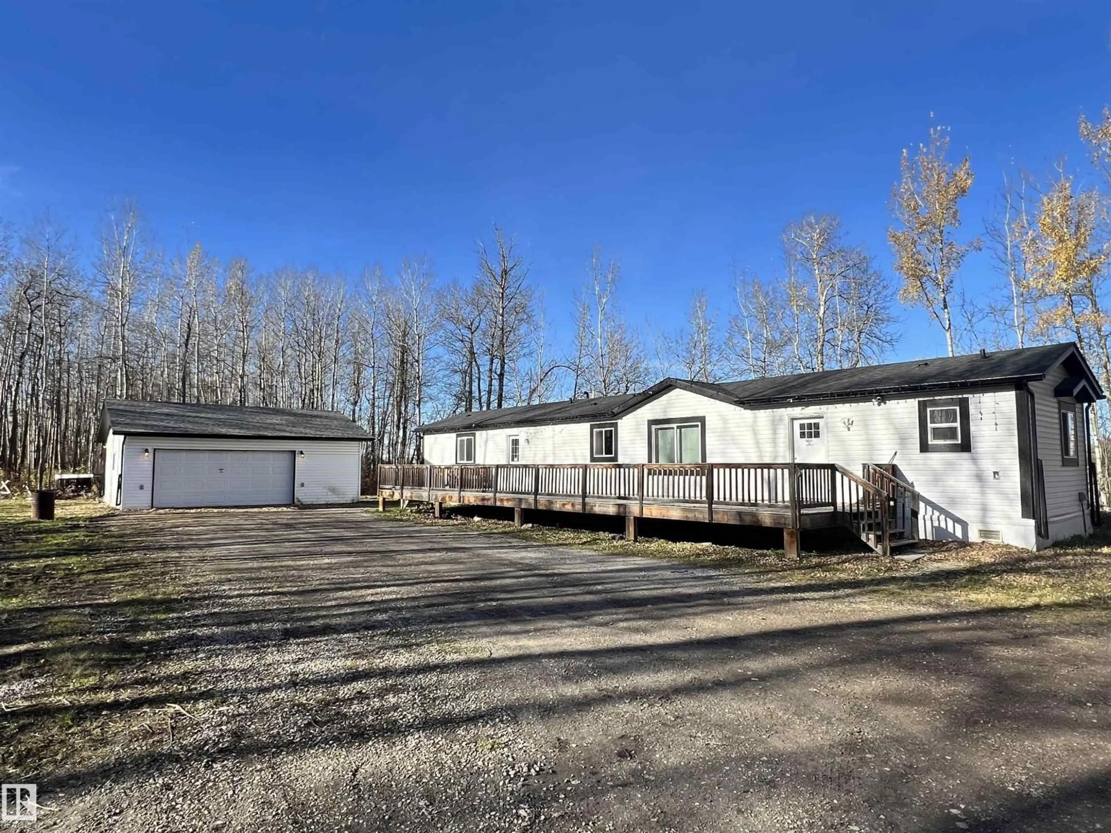 A pic from outside/outdoor area/front of a property/back of a property/a pic from drone, unknown for 3314 RAIL GRADE RD, Rural Lac Ste. Anne County Alberta T0E0A0