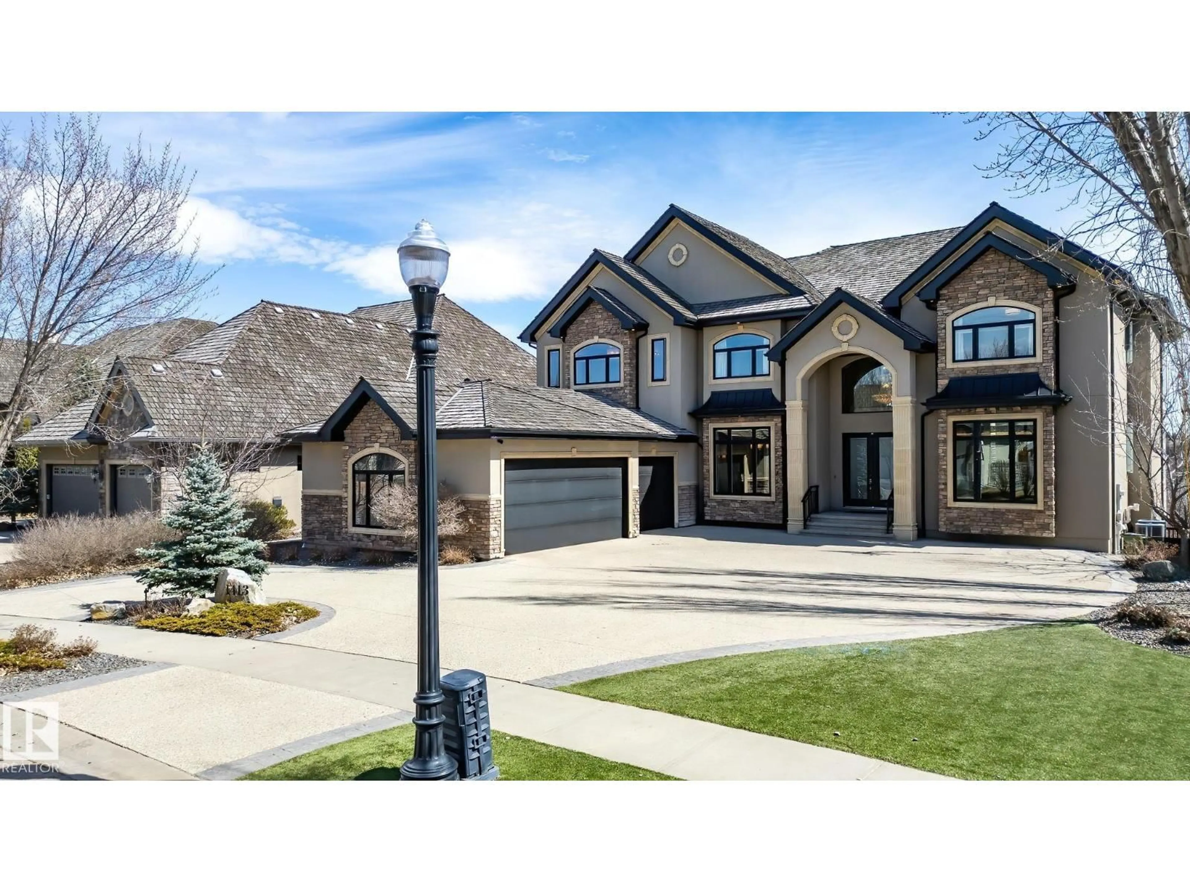 Home with brick exterior material, street for 1413 WOODWARD CR, Edmonton Alberta T6M0A3