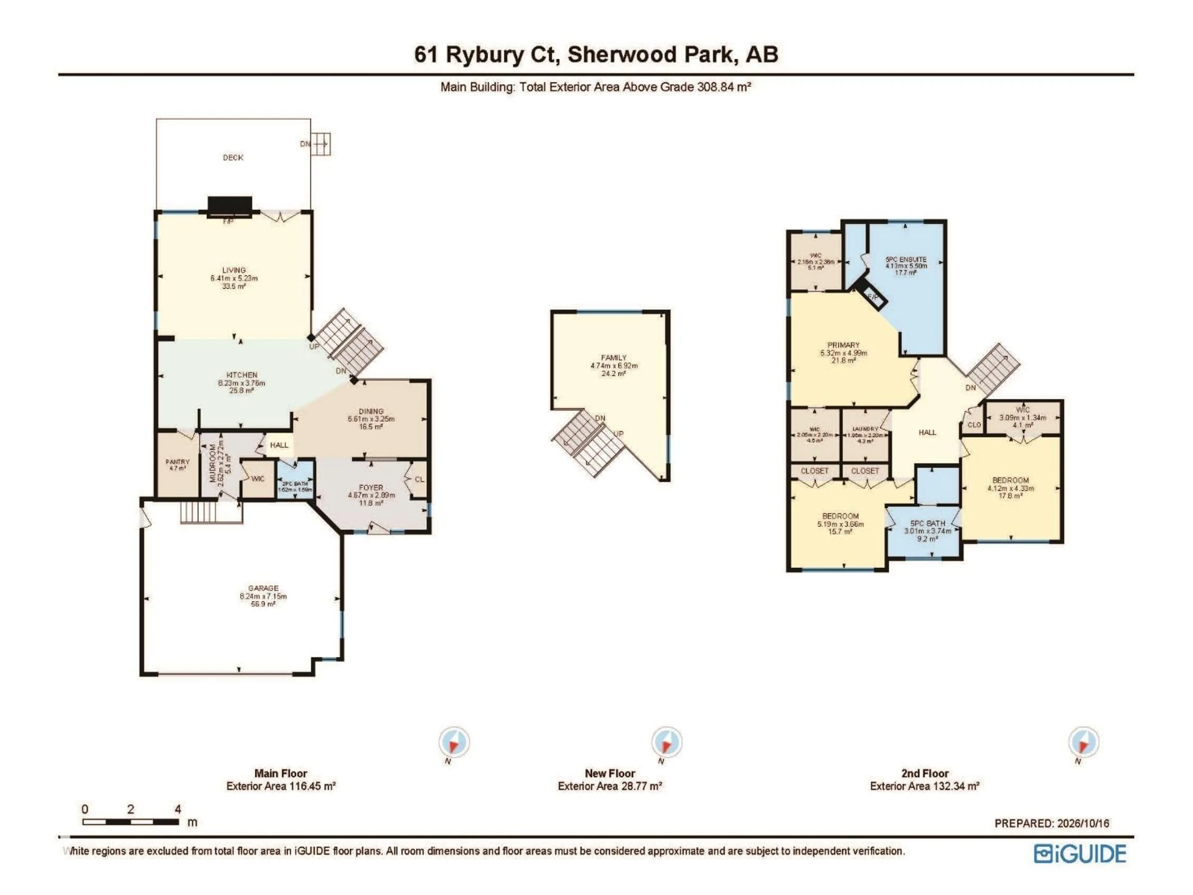 Floor plan for 61 RYBURY CT, Sherwood Park Alberta T8B0C4