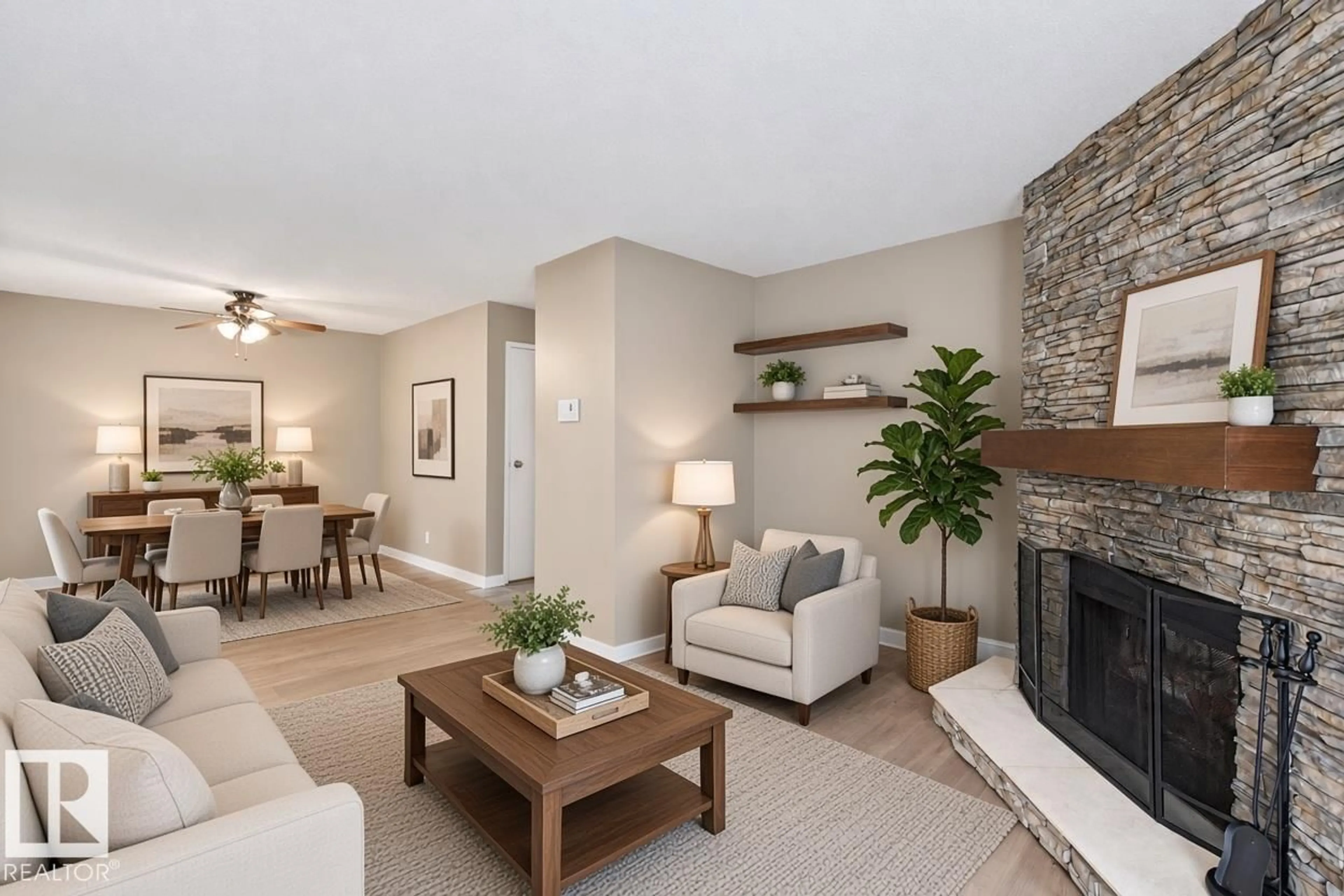 Living room with furniture, unknown for #101 - 340 WOODBRIDGE WY, Sherwood Park Alberta T8A4G3