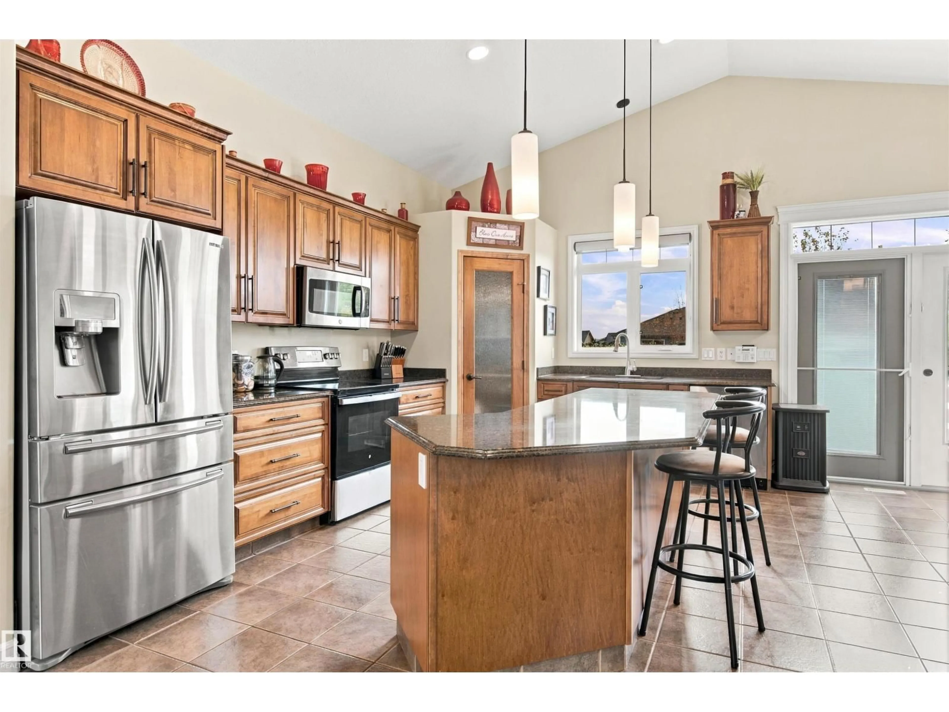 Open concept kitchen, ceramic/tile floor for 4923 59 AV, Cold Lake Alberta T9M0C2