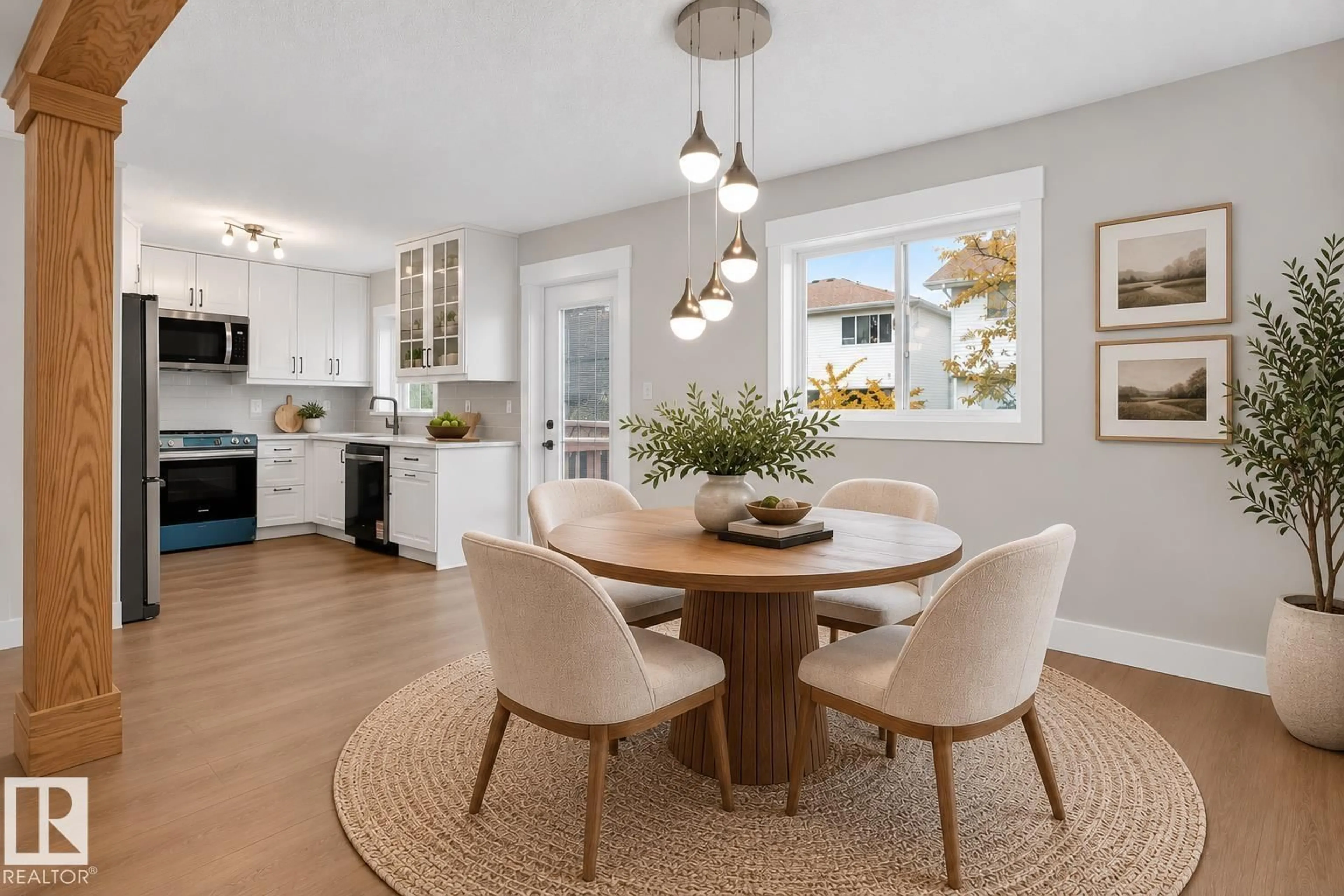 Open concept kitchen, unknown for NW - 15826 67B ST, Edmonton Alberta T5Z3A8
