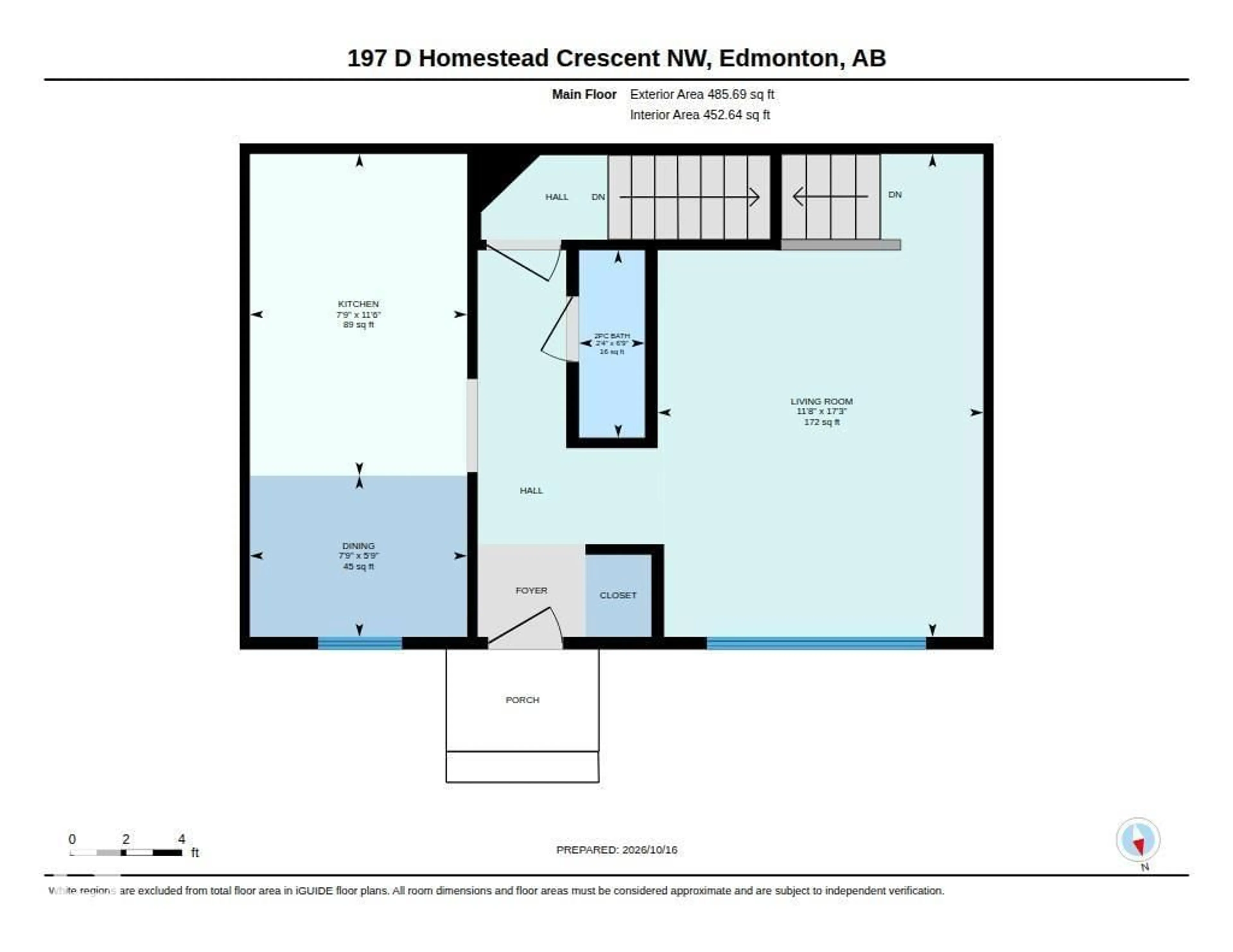 Unknown for 197D HOMESTEAD CR, Edmonton Alberta T5A2Y2