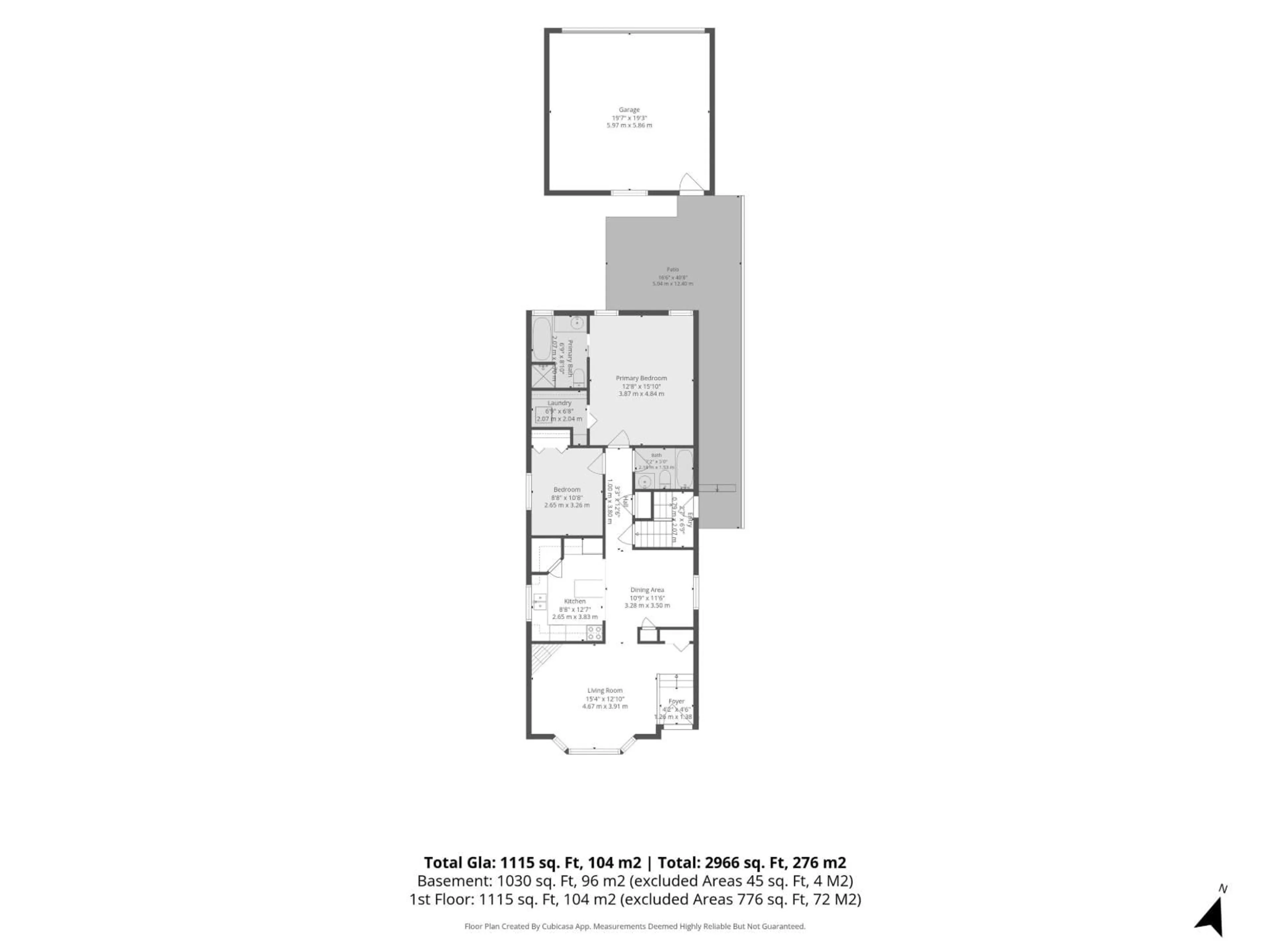 Floor plan for 1126 36A AV, Edmonton Alberta T6T0G1