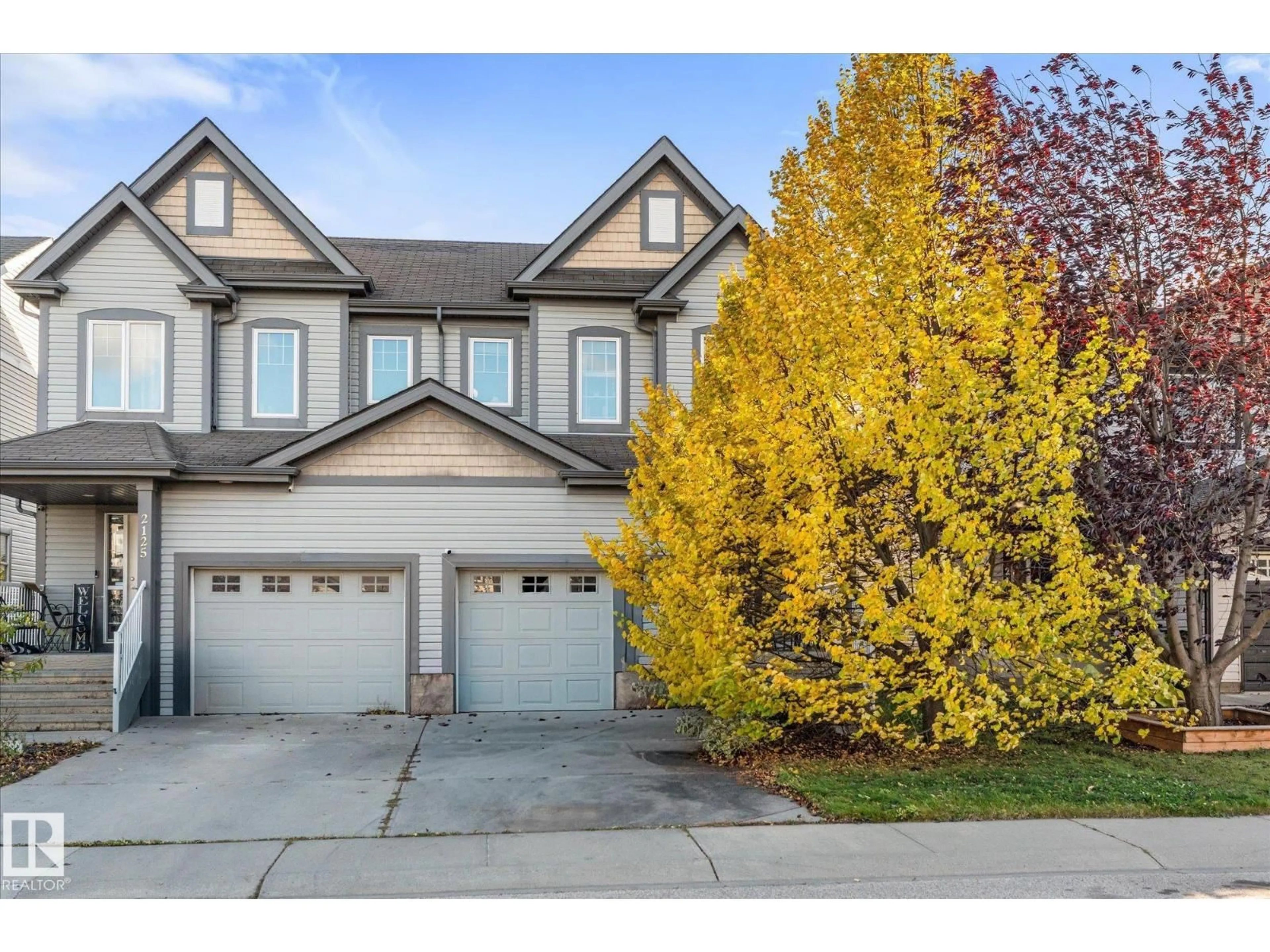 Home with vinyl exterior material, street for 2123 HAMMOND CO, Edmonton Alberta T6M0J1